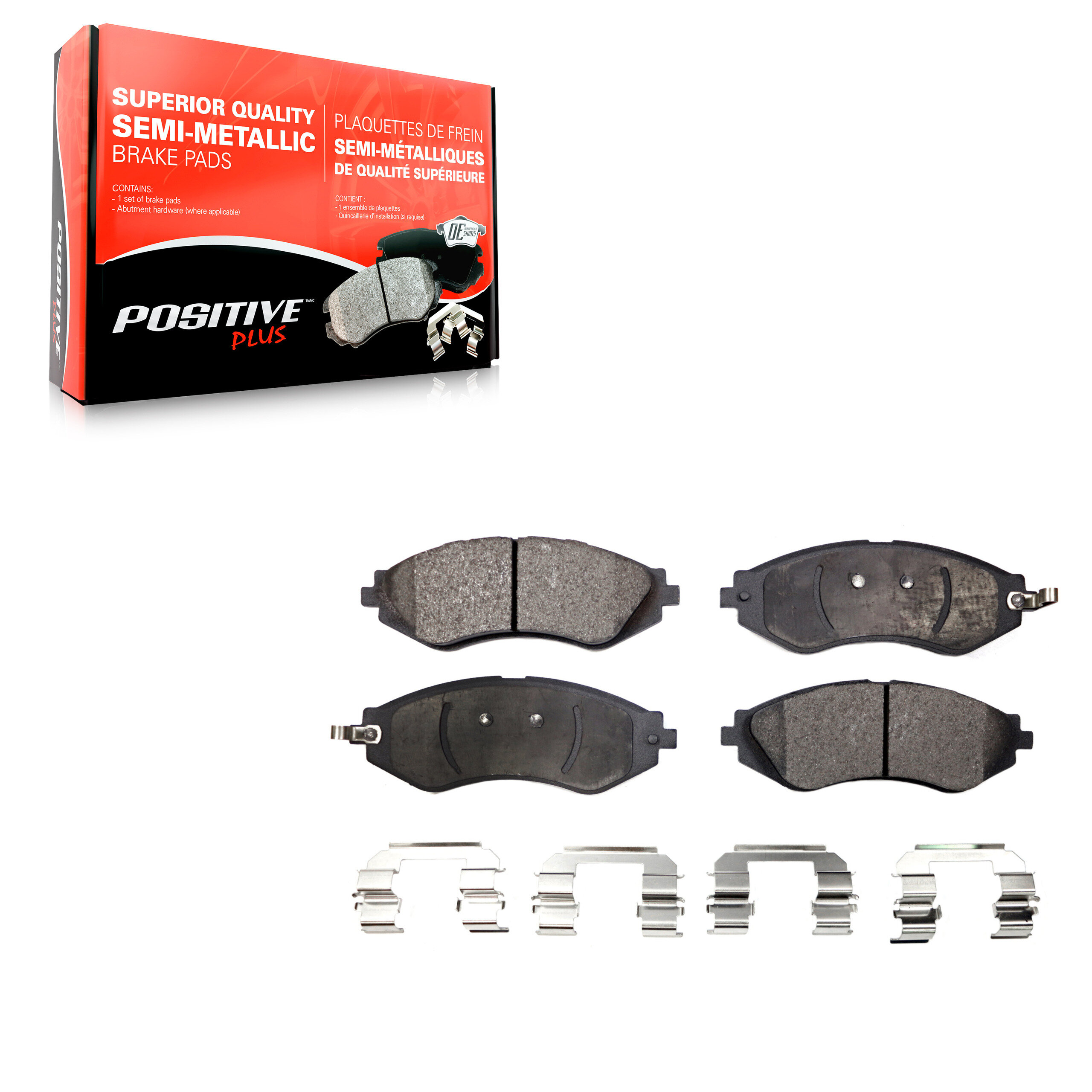 Positive Plus - PPF-D1035 - Front Disc Brake Pad