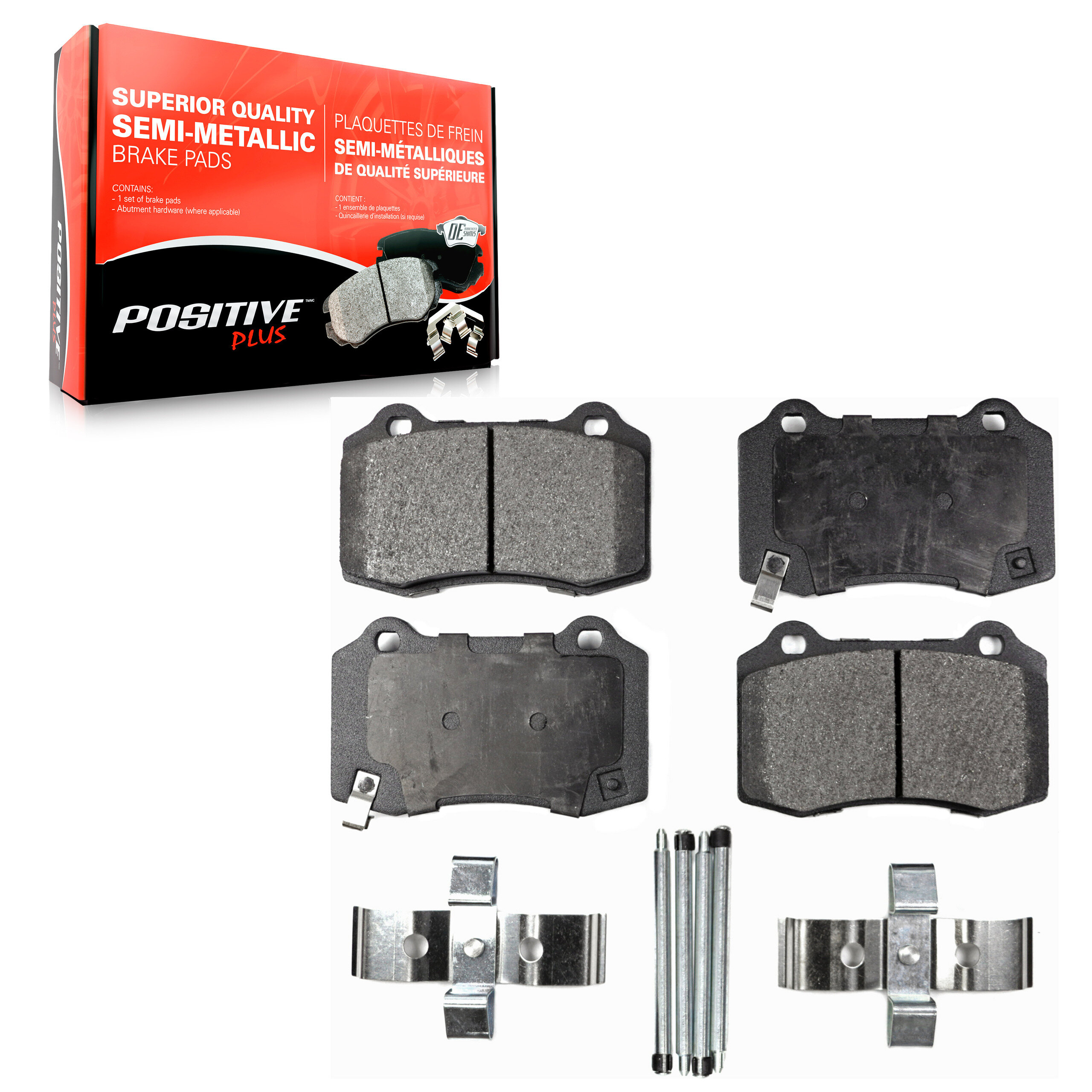 Positive Plus - PPF-D1053 - Rear Disc Brake Pad