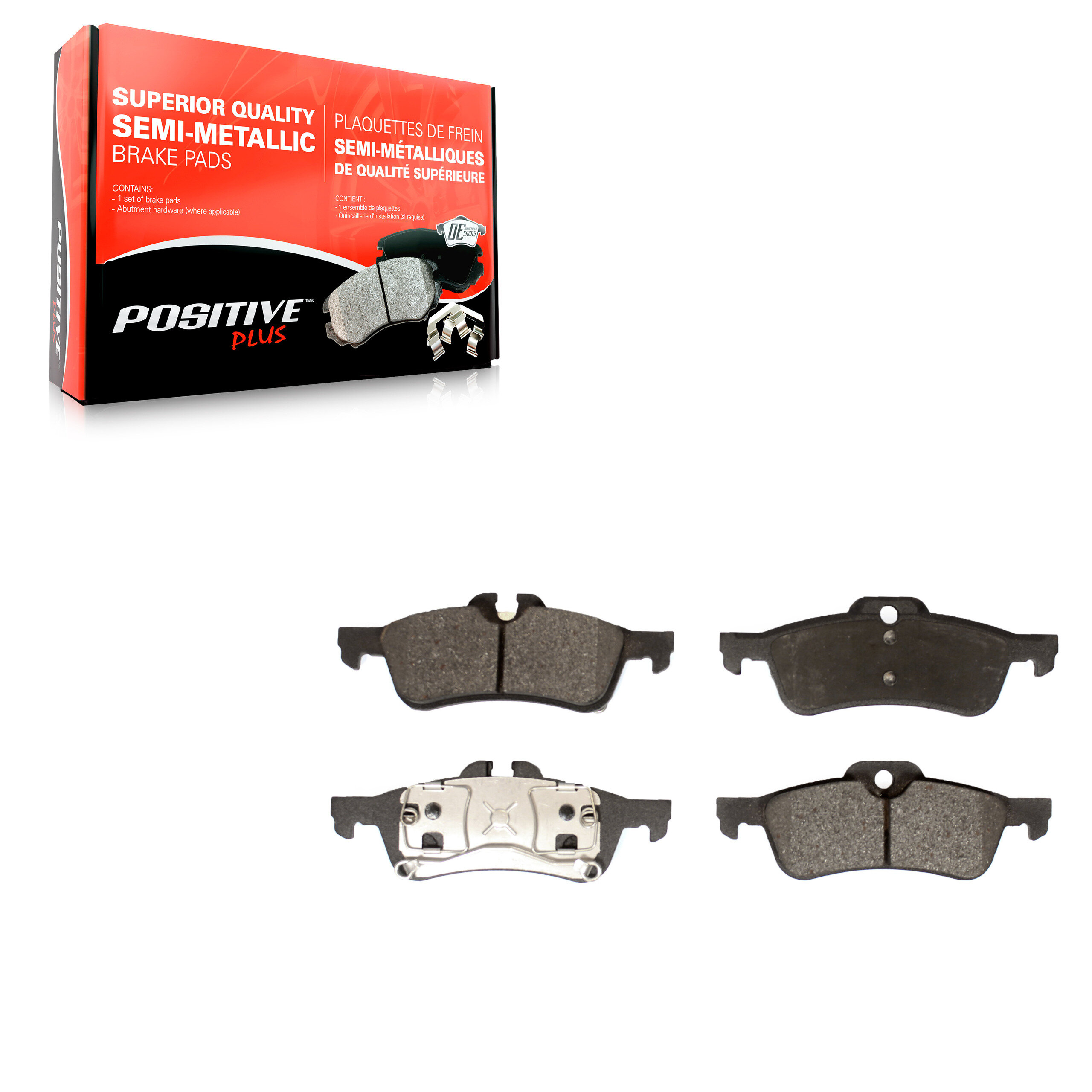 Positive Plus - PPF-D1060 - Rear Disc Brake Pad