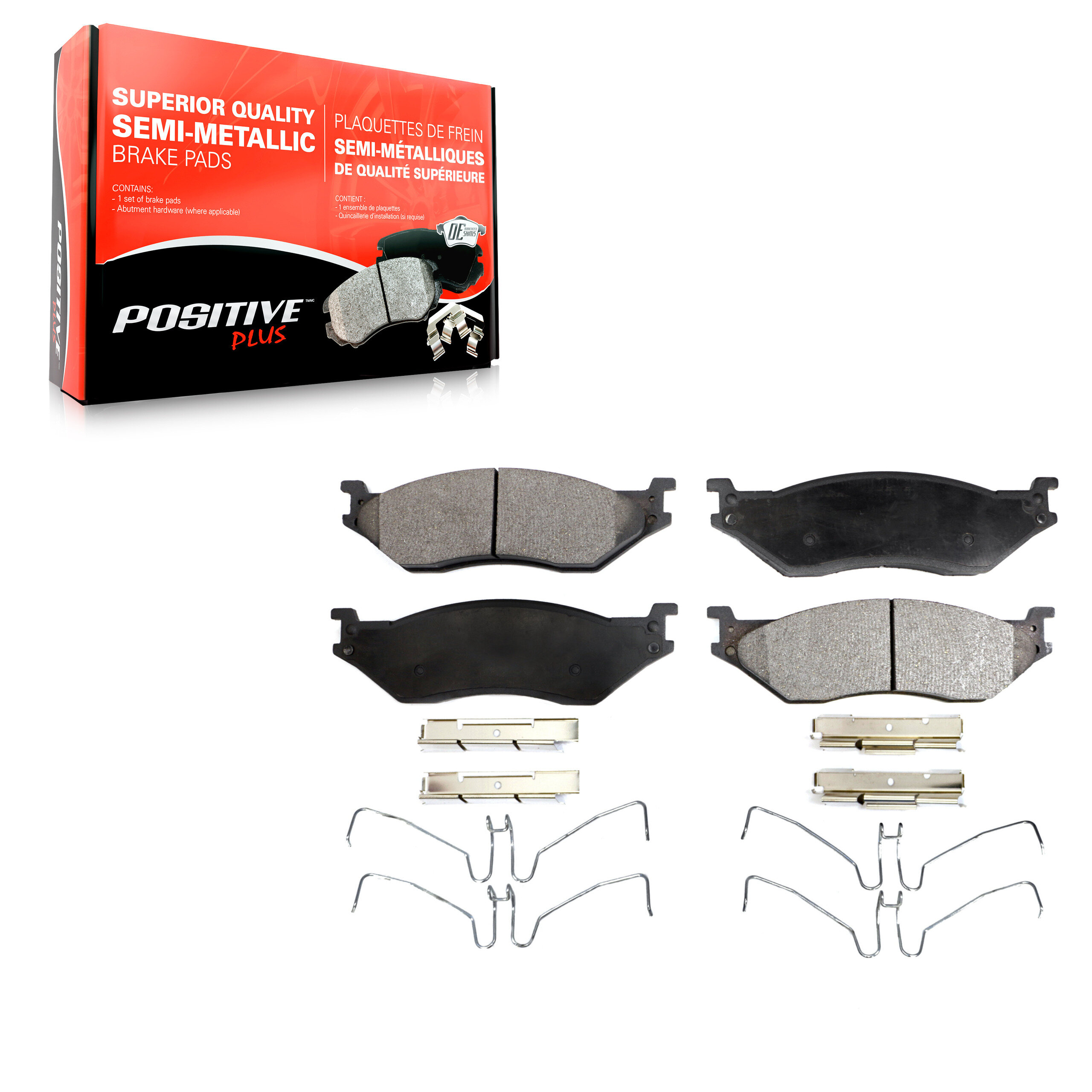 Positive Plus - PPF-D1066 - Front Disc Brake Pad