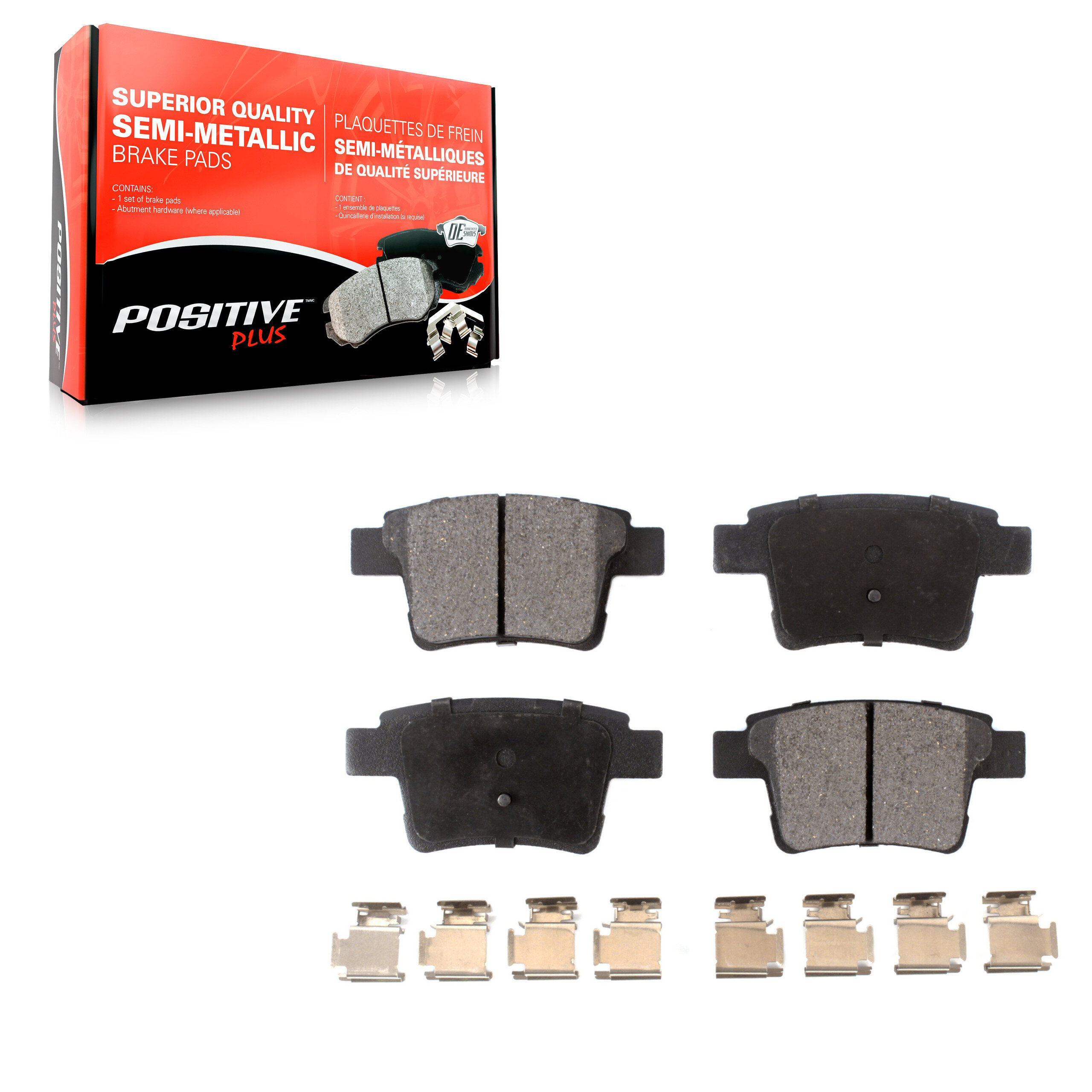 Positive Plus - PPF-D1071 - Rear Disc Brake Pad