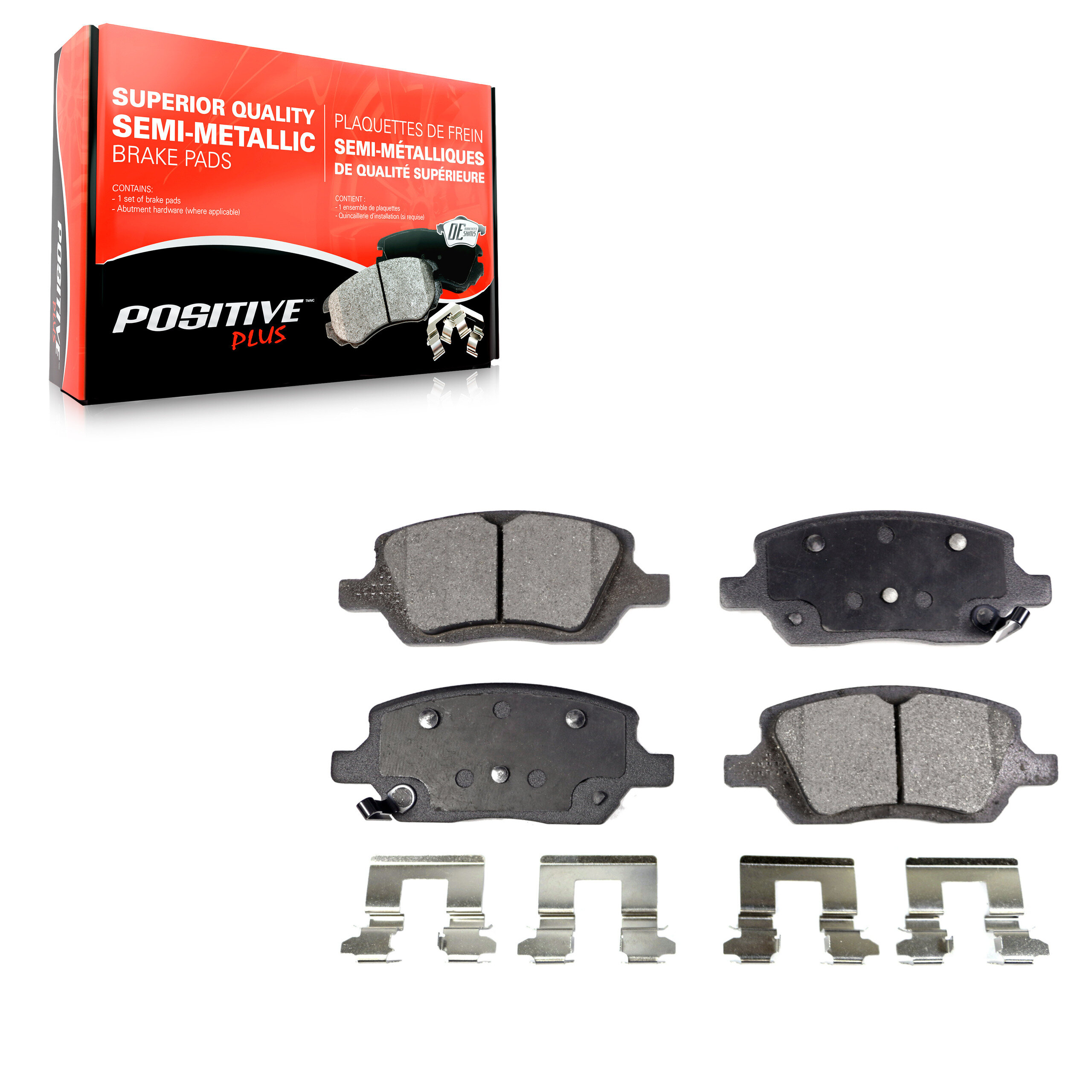 Positive Plus - PPF-D1093 - Rear Disc Brake Pad