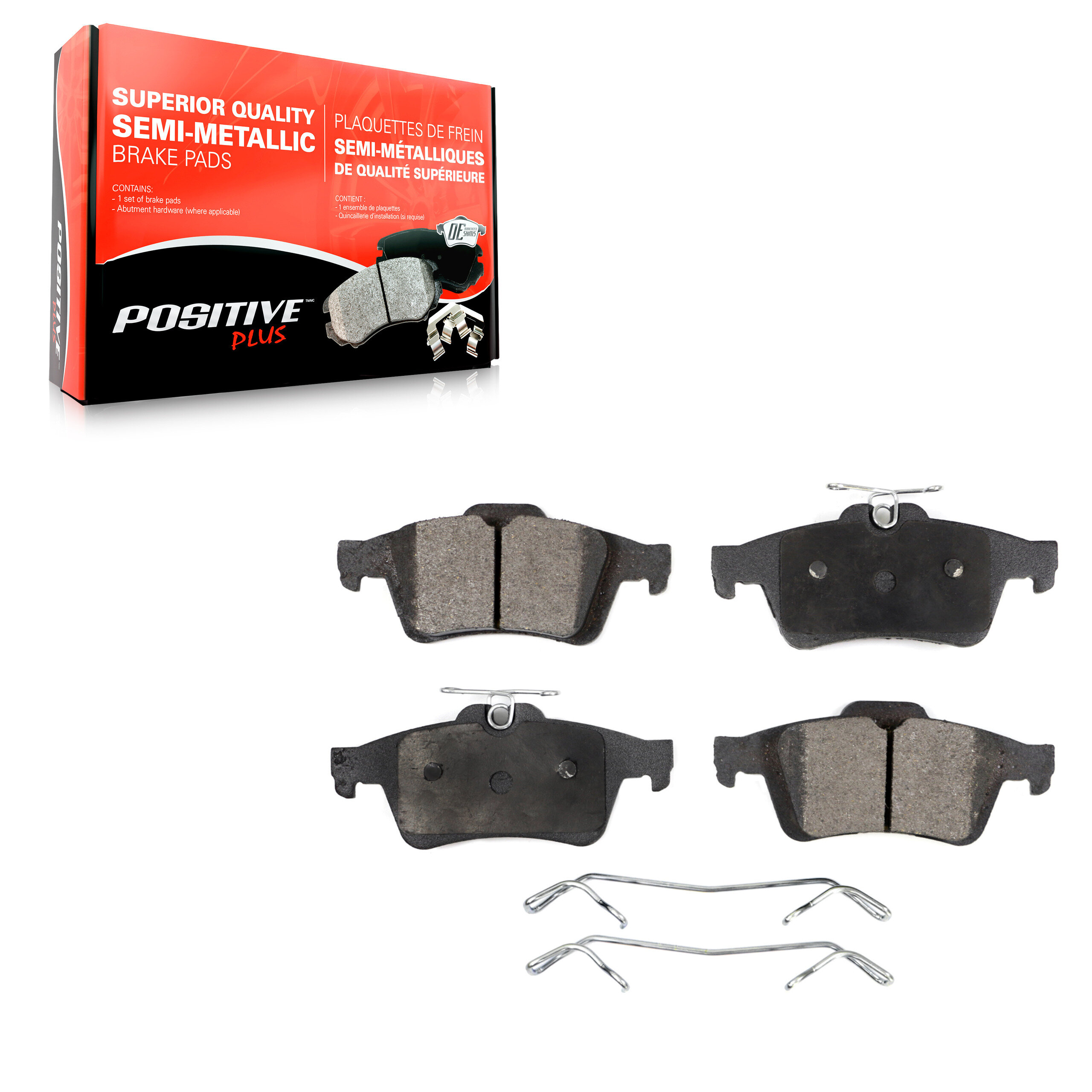 Positive Plus - PPF-D1095 - Rear Disc Brake Pad