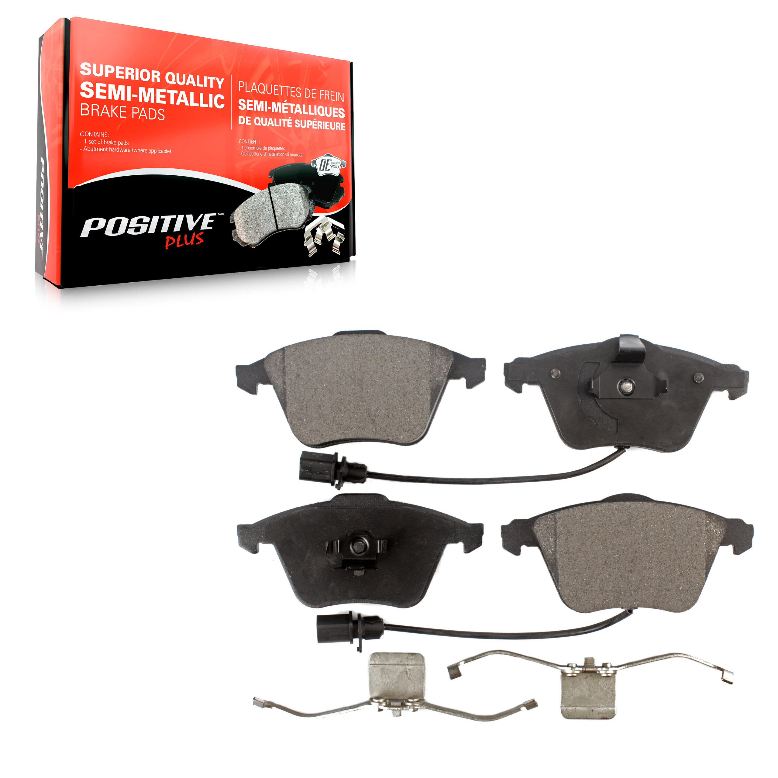 Positive Plus - PPF-D1111 - Front Disc Brake Pad