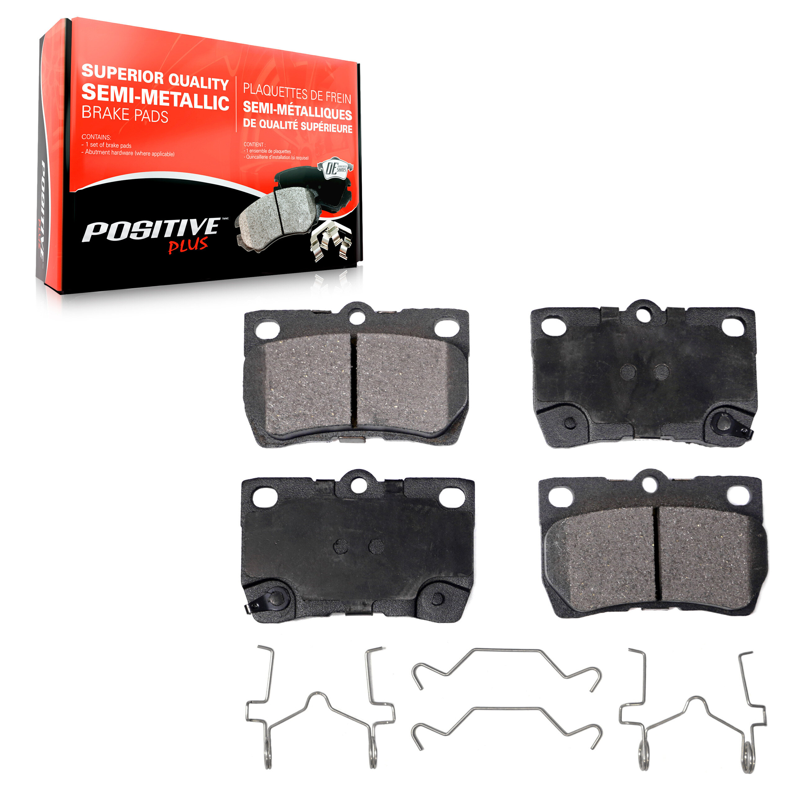 Positive Plus - PPF-D1113 - Rear Disc Brake Pad