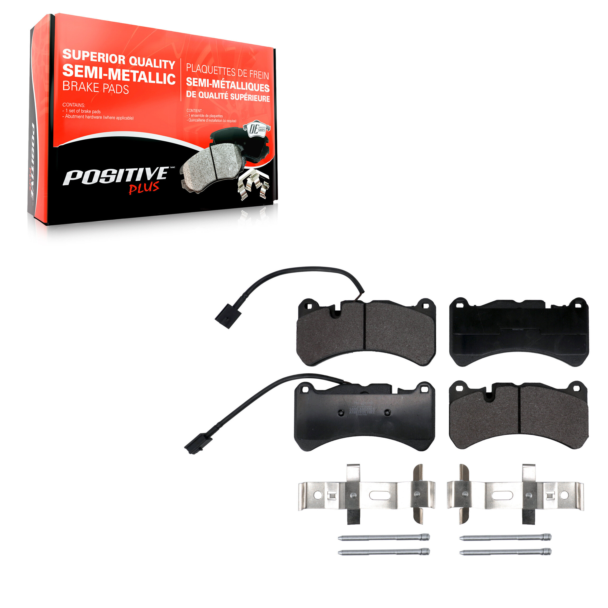 Positive Plus - PPF-D1116 - Front Disc Brake Pad