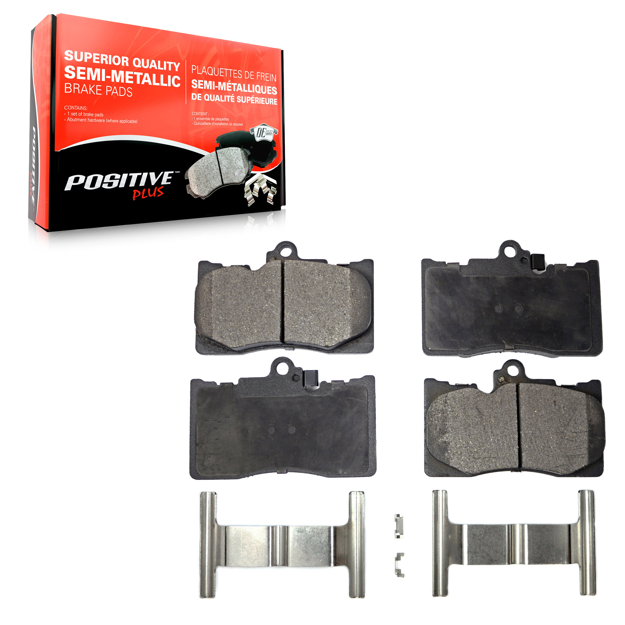 Positive Plus - PPF-D1118 - Front Disc Brake Pad