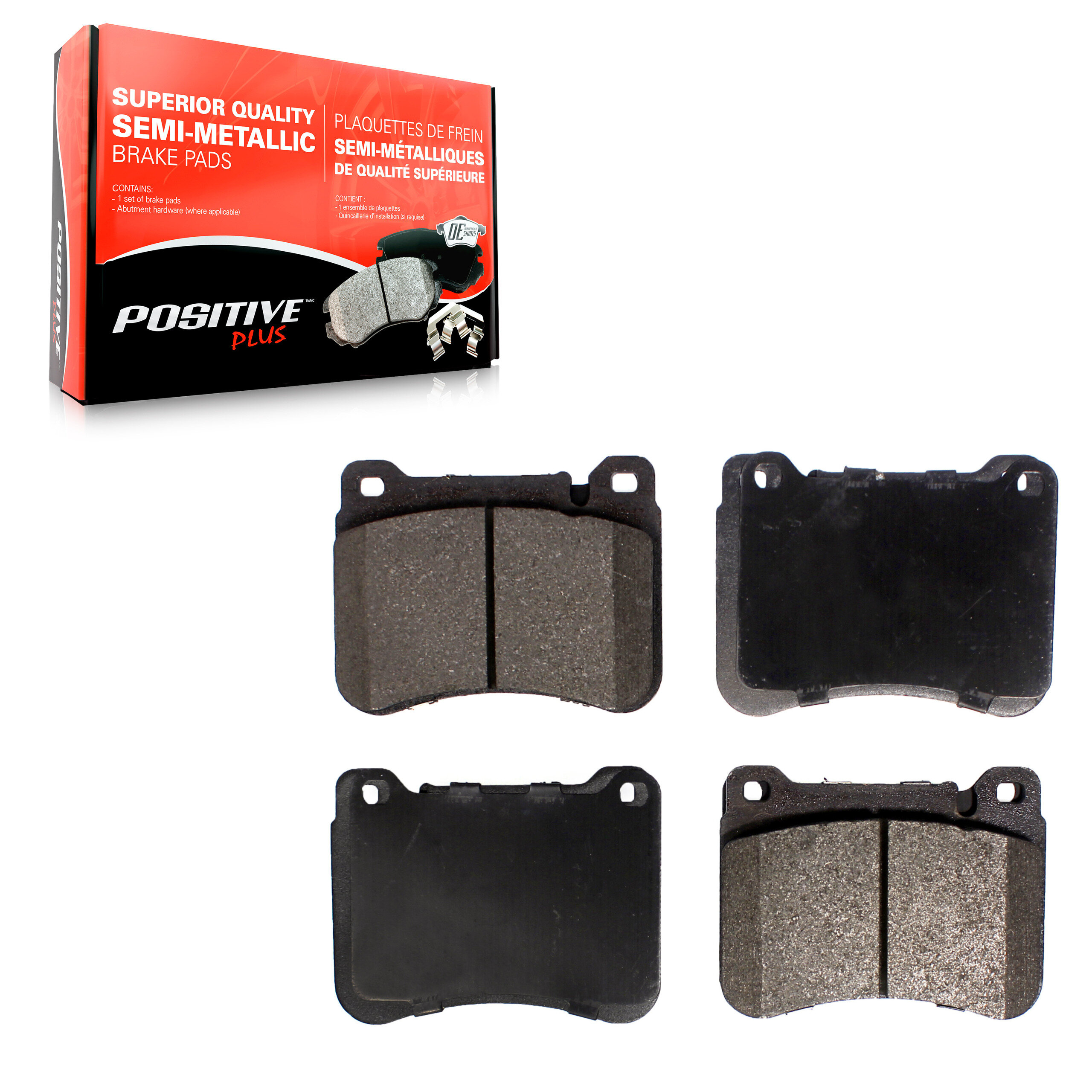 Positive Plus - PPF-D1121 - Front Disc Brake Pad