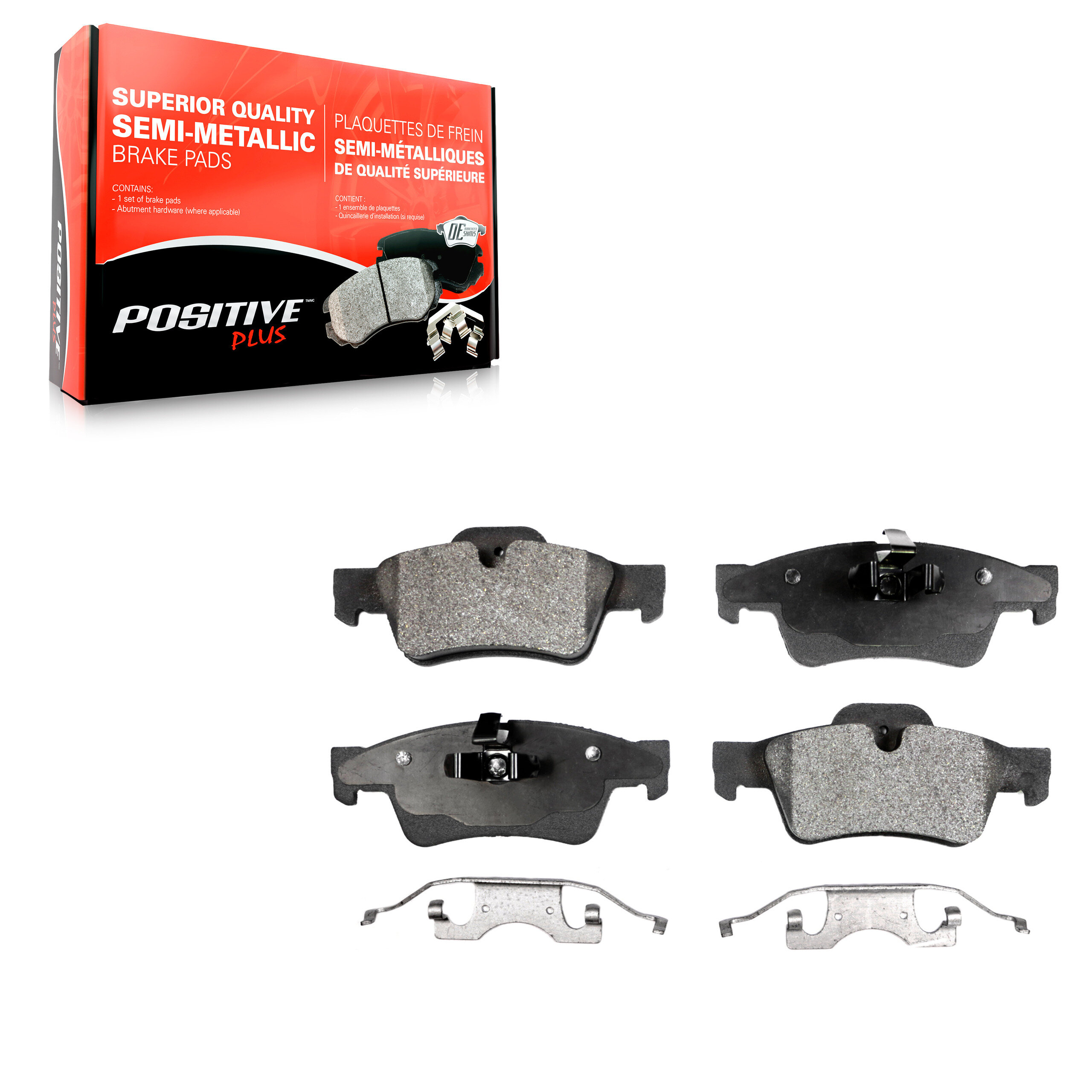 Positive Plus - PPF-D1122 - Rear Disc Brake Pad