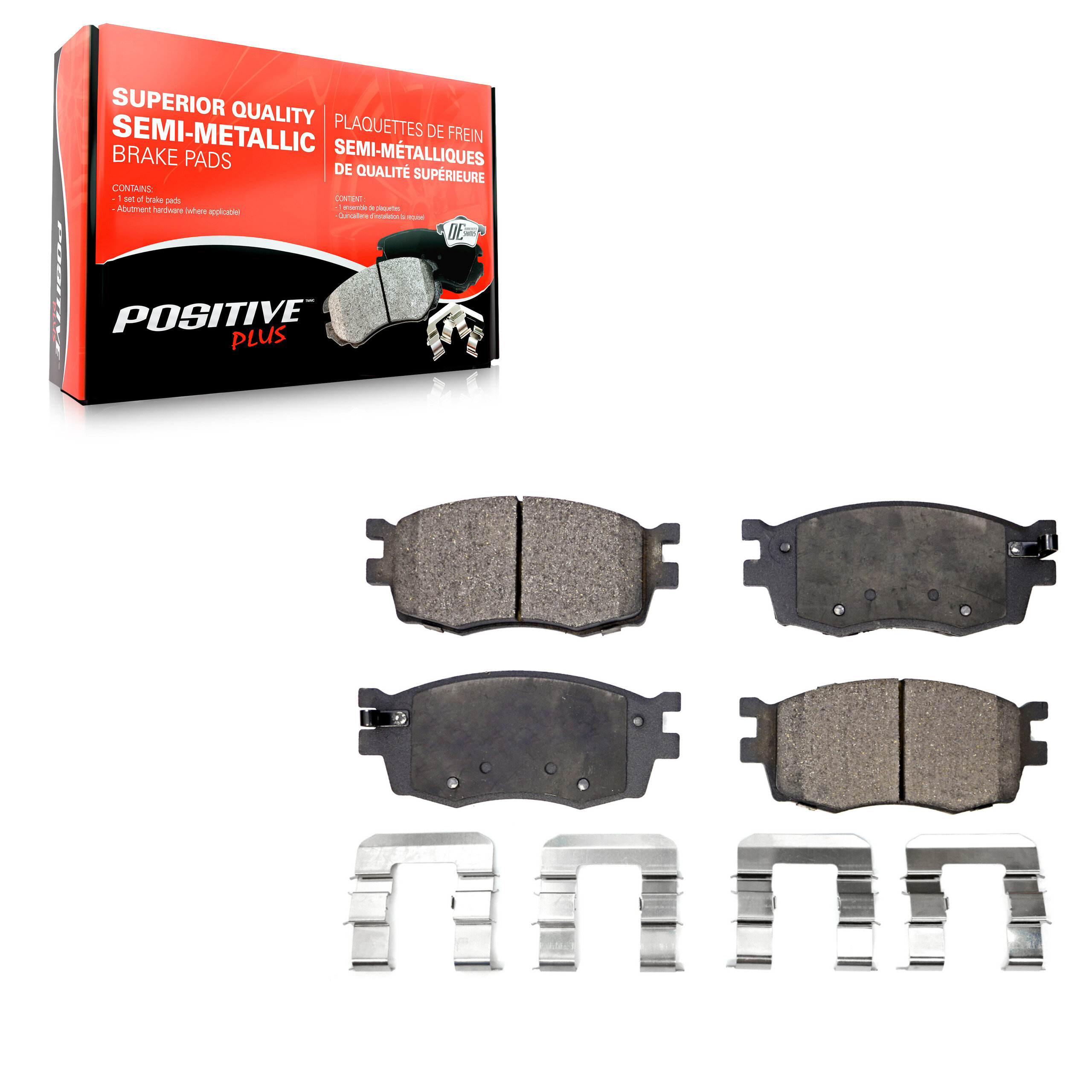 Positive Plus - PPF-D1156 - Front Disc Brake Pad