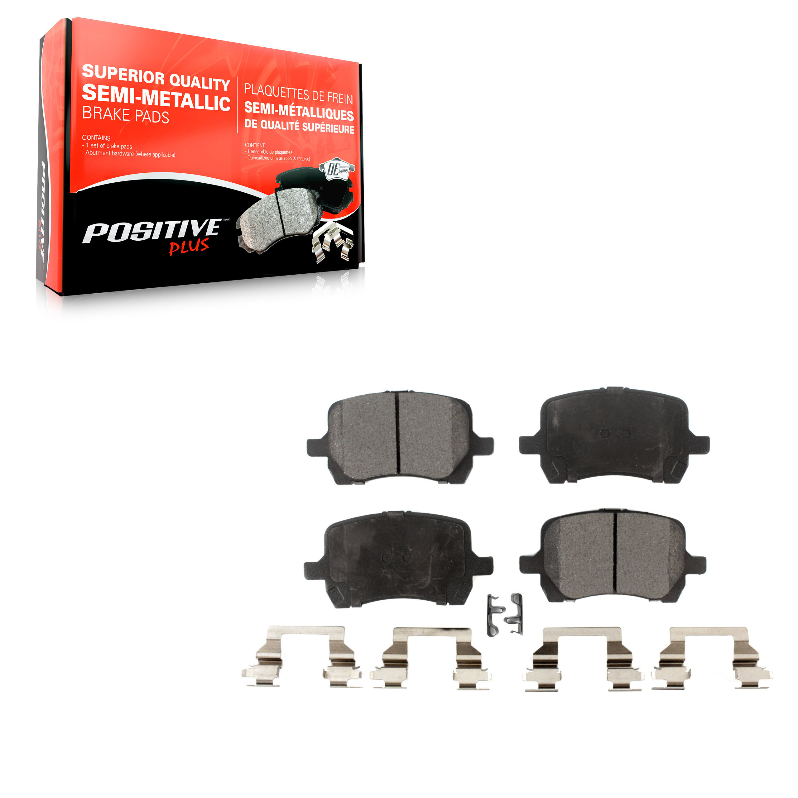 Positive Plus - PPF-D1160 - Front Disc Brake Pad