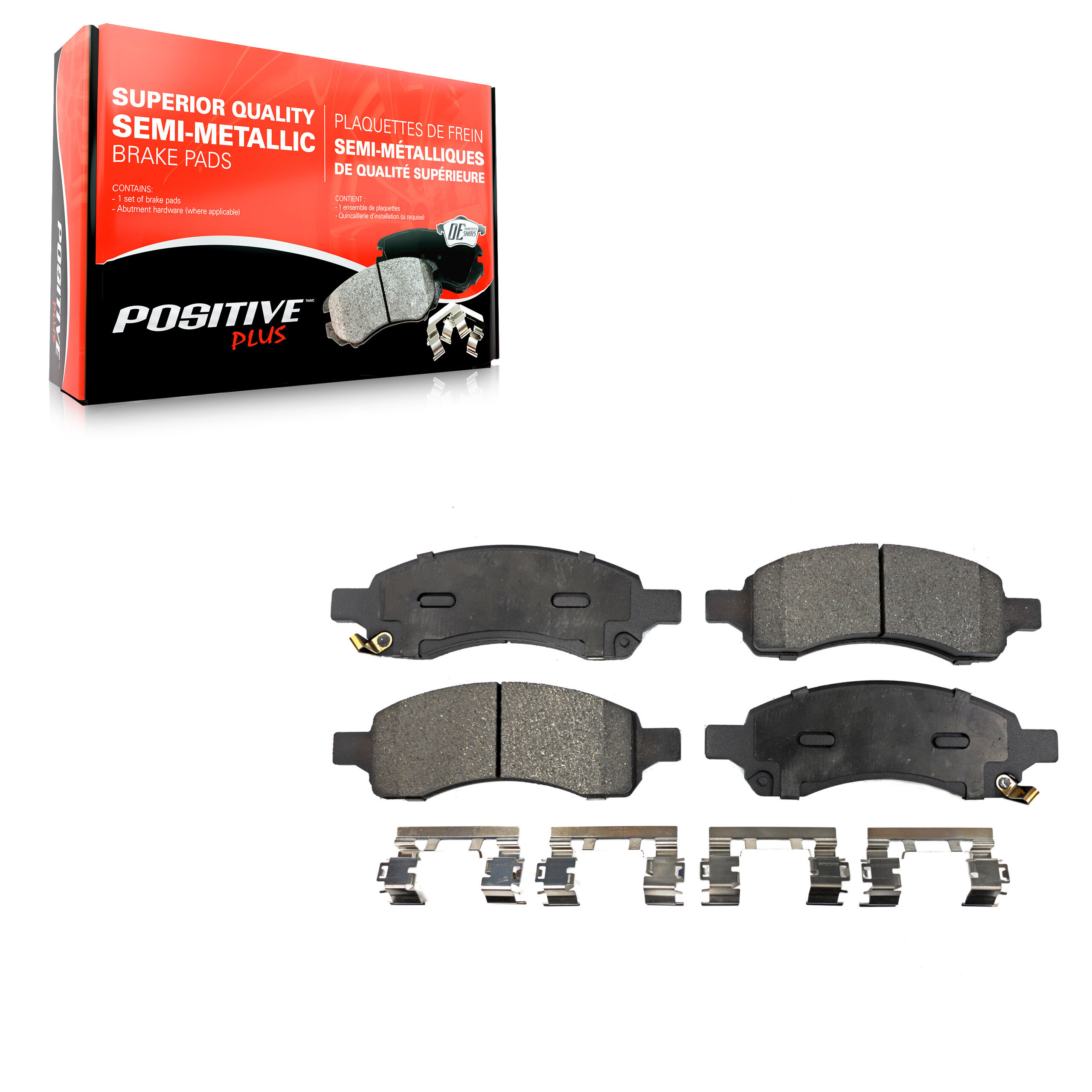 Positive Plus - PPF-D1169 - Front Disc Brake Pad