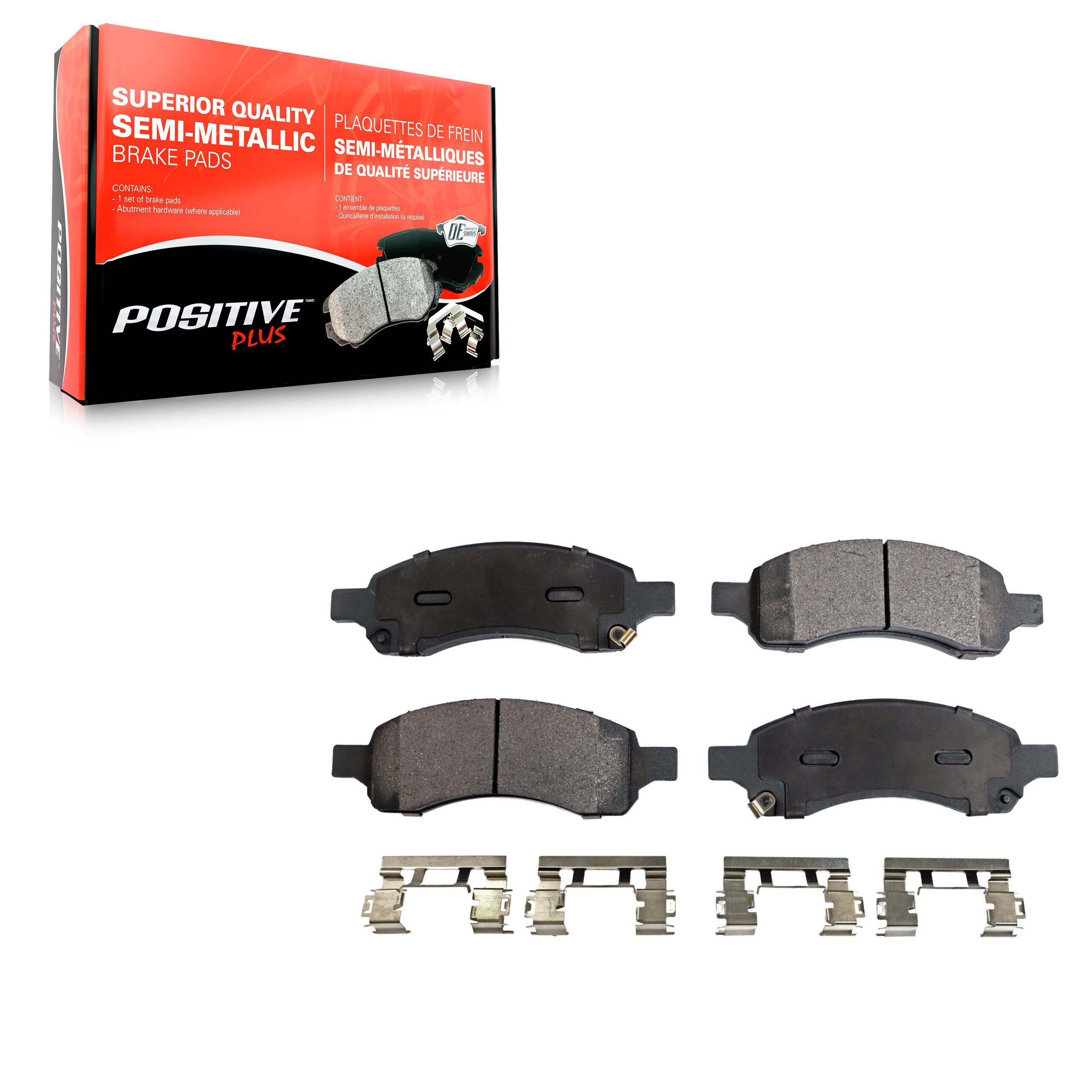 Positive Plus - PPF-D1169A - Front Disc Brake Pad