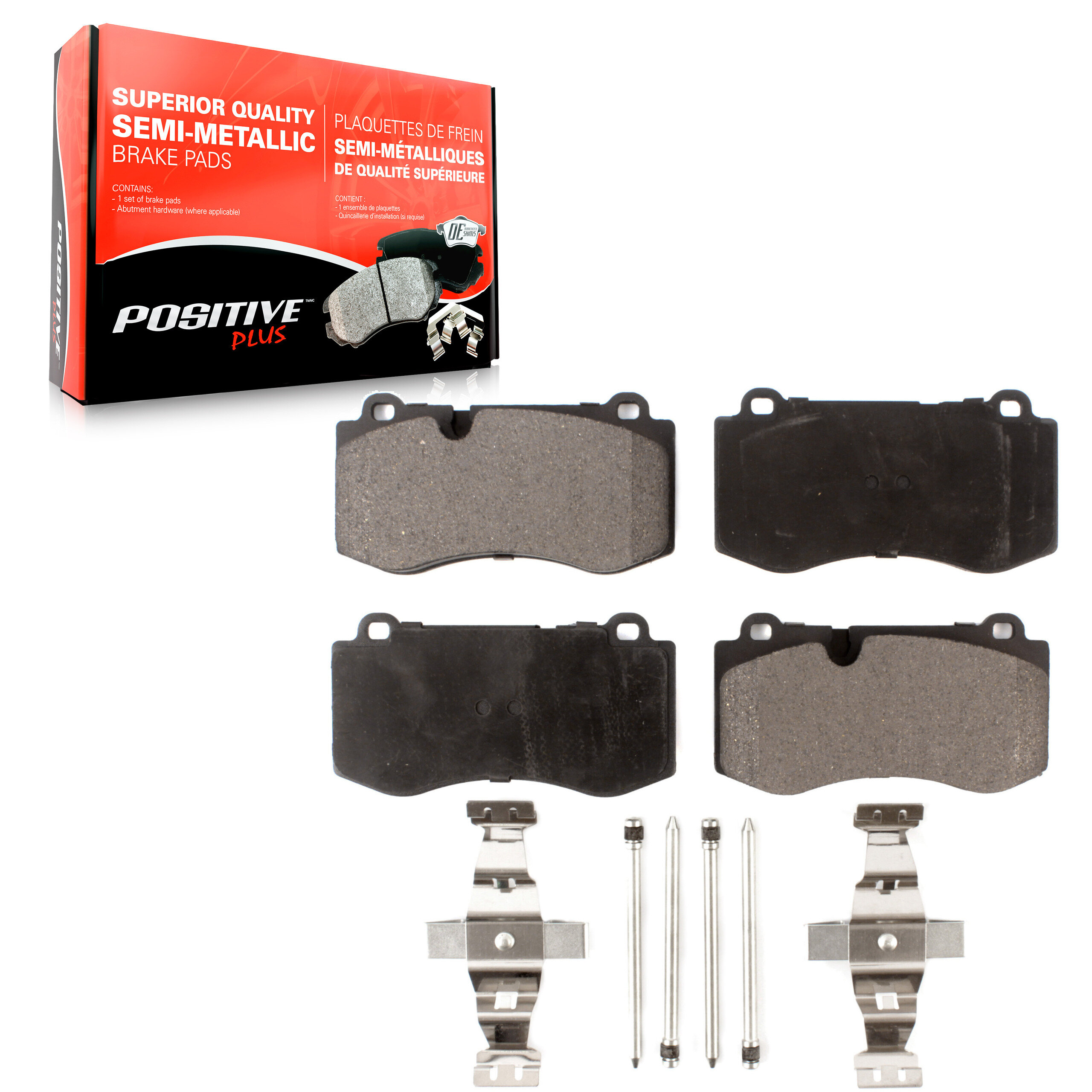 Positive Plus - PPF-D1223 - Front Disc Brake Pad