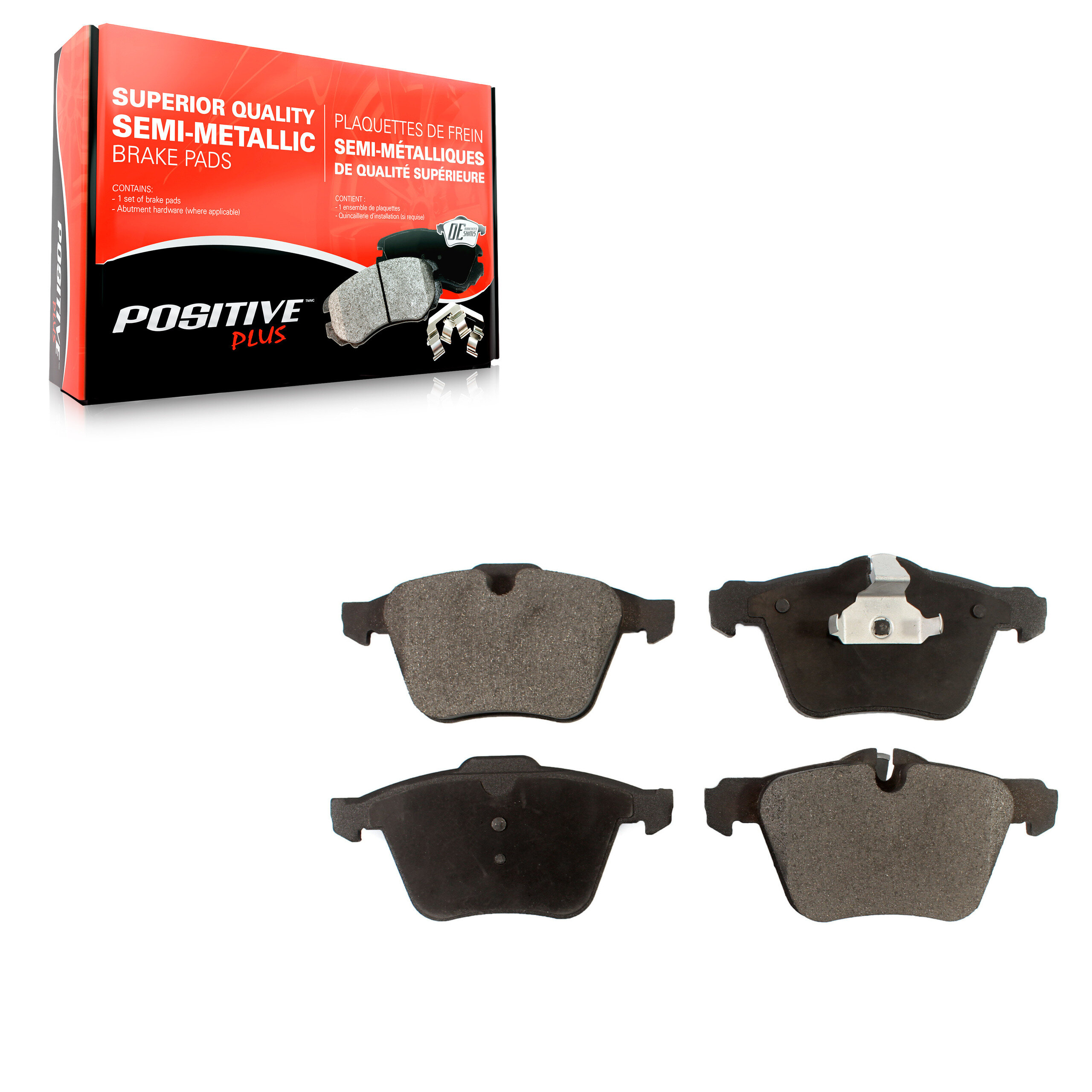 Positive Plus - PPF-D1240 - Front Disc Brake Pad