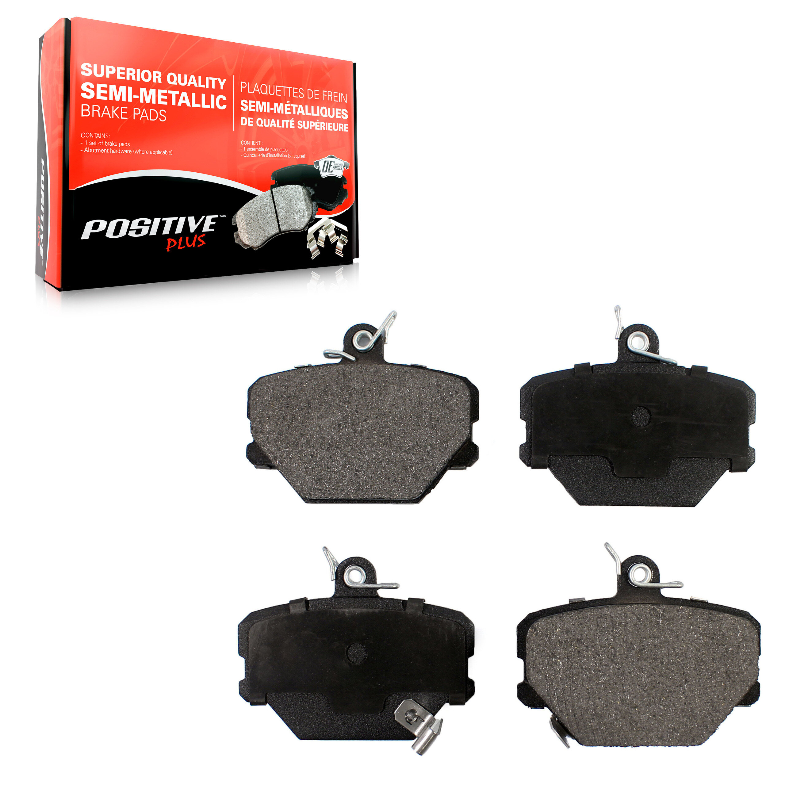Positive Plus - PPF-D1252 - Front Disc Brake Pad