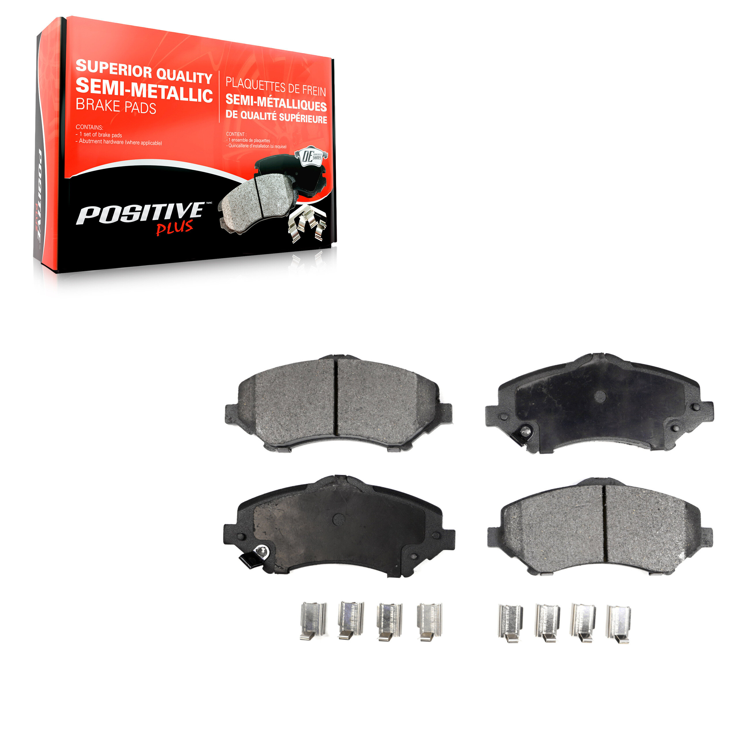 Positive Plus - PPF-D1273 - Front Disc Brake Pad