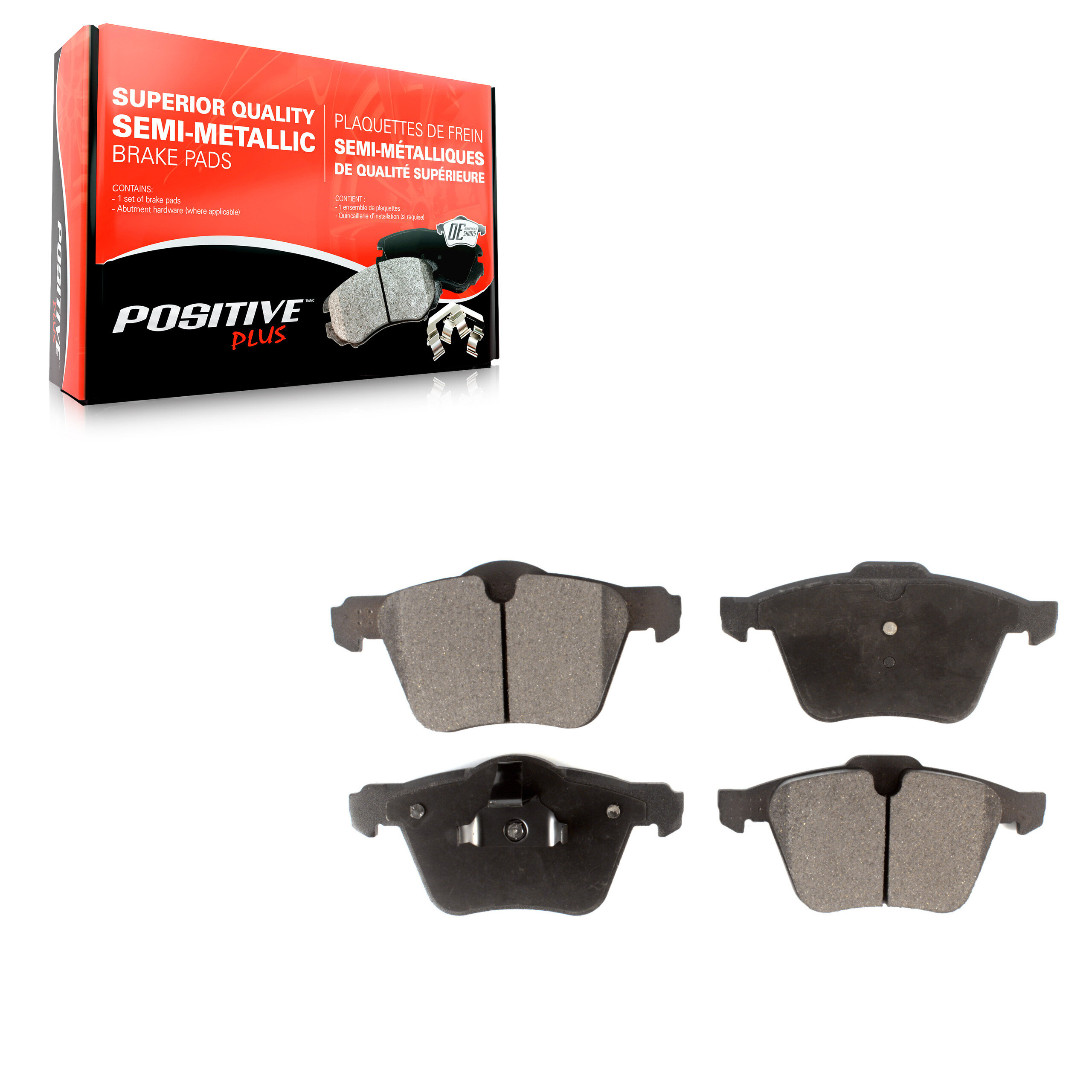Positive Plus - PPF-D1305 - Front Disc Brake Pad