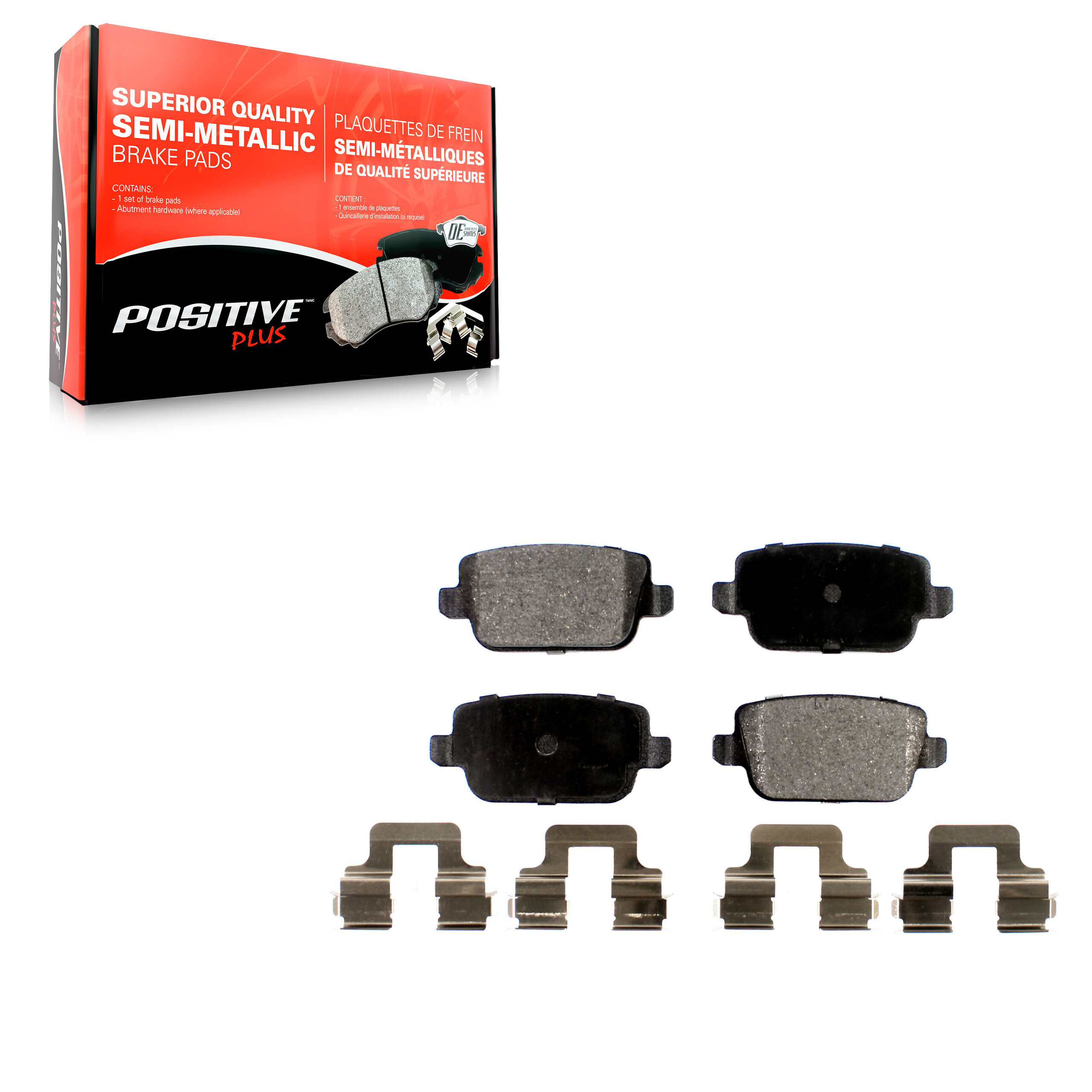 Positive Plus - PPF-D1314 - Rear Disc Brake Pad