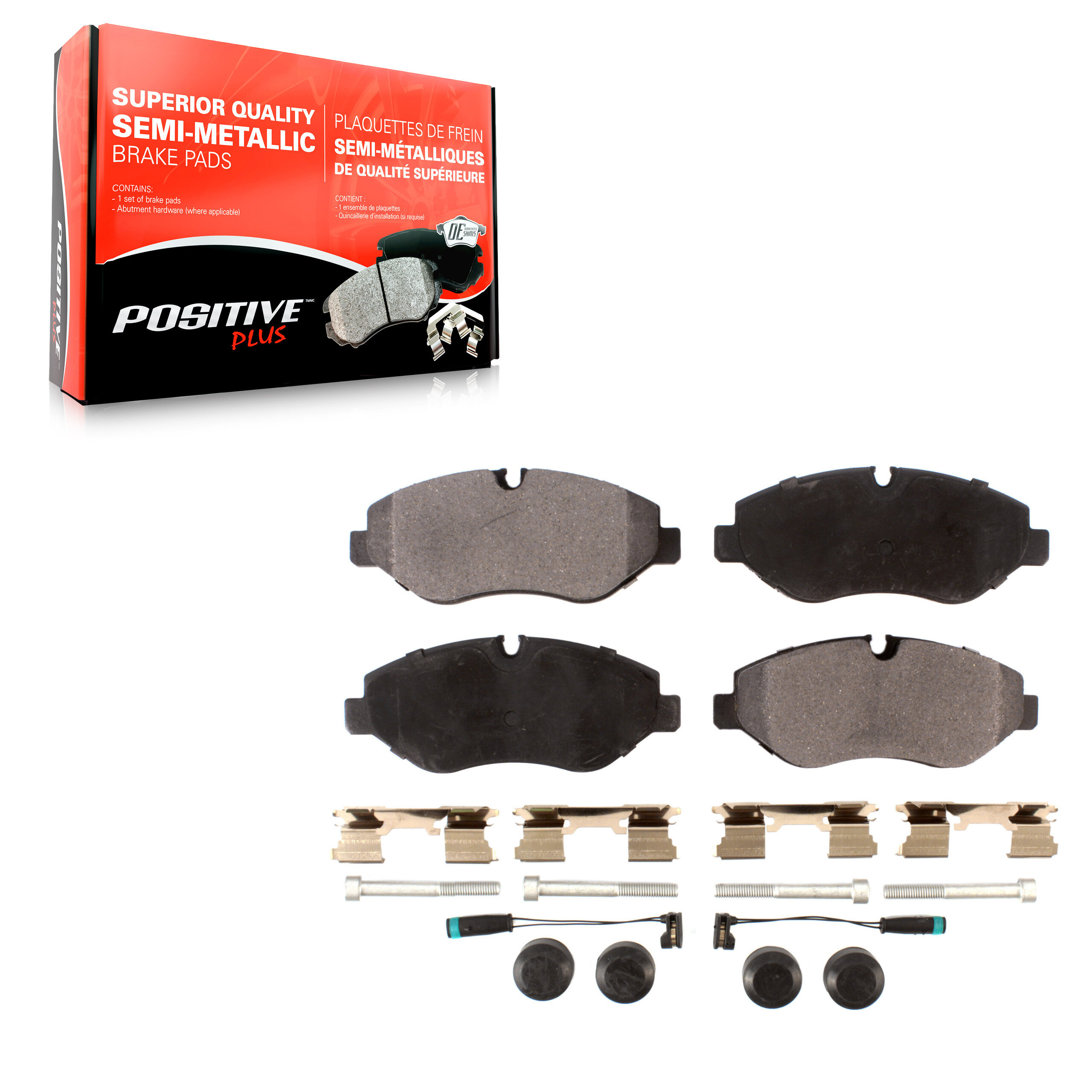 Positive Plus - PPF-D1316A - Front Disc Brake Pad