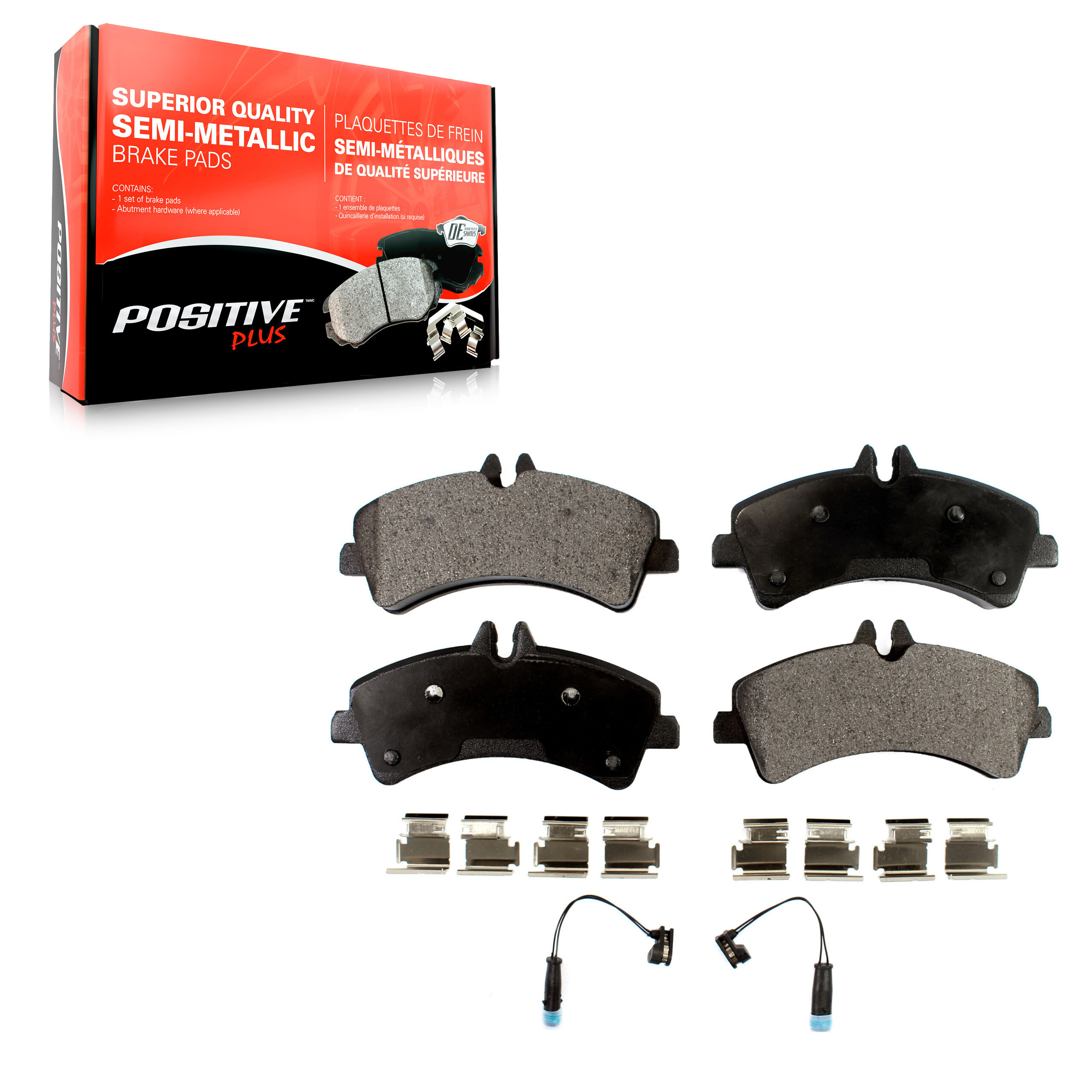 Positive Plus - PPF-D1318A - Rear Disc Brake Pad