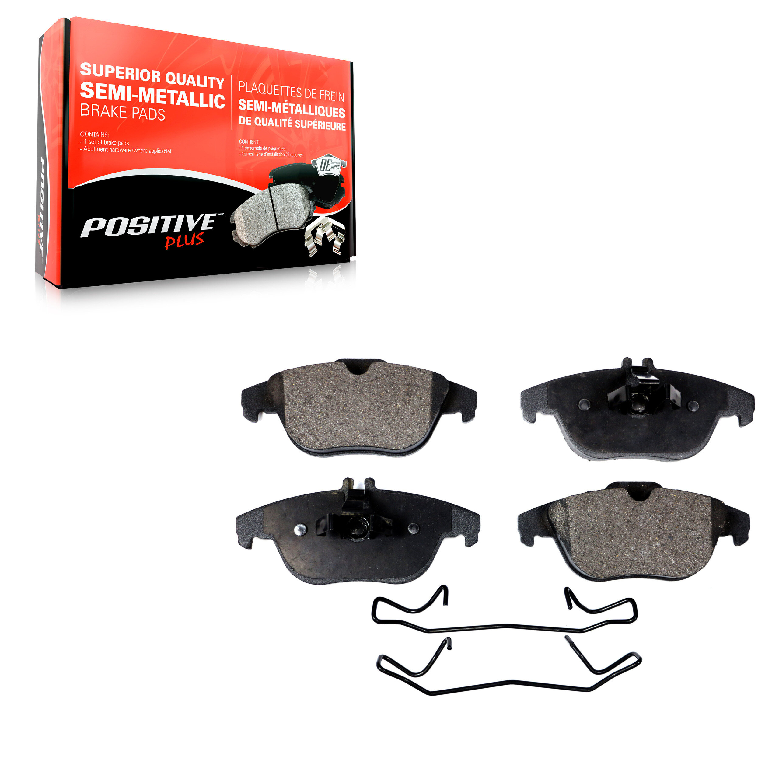 Positive Plus - PPF-D1341 - Rear Disc Brake Pad