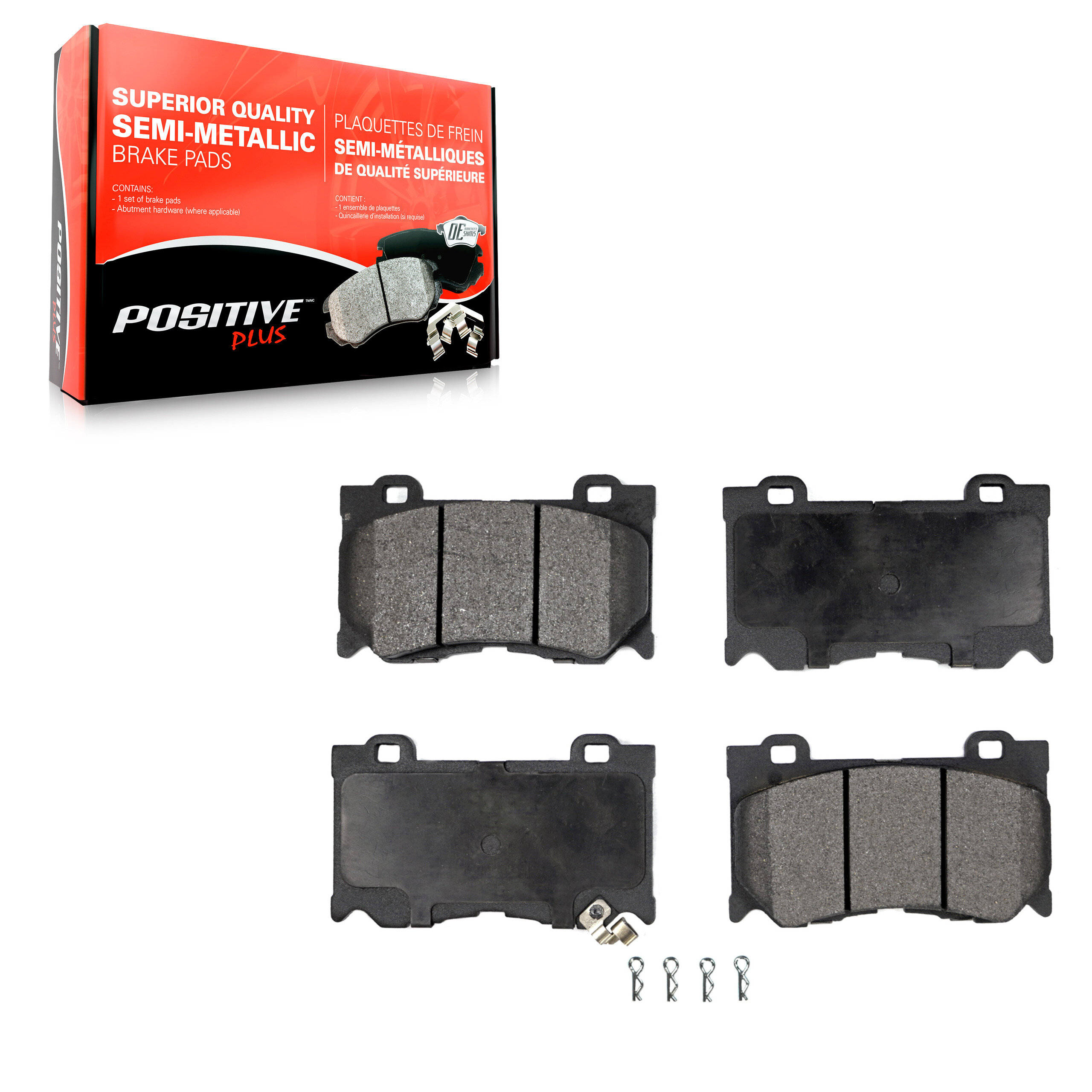 Positive Plus - PPF-D1346 - Front Disc Brake Pad