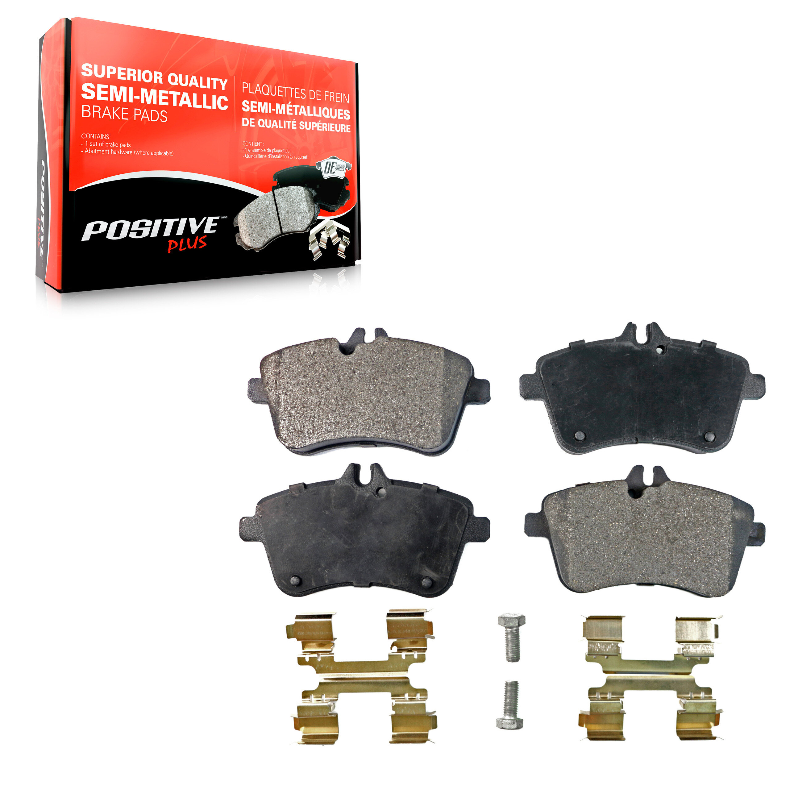 Positive Plus - PPF-D1357 - Front Disc Brake Pad