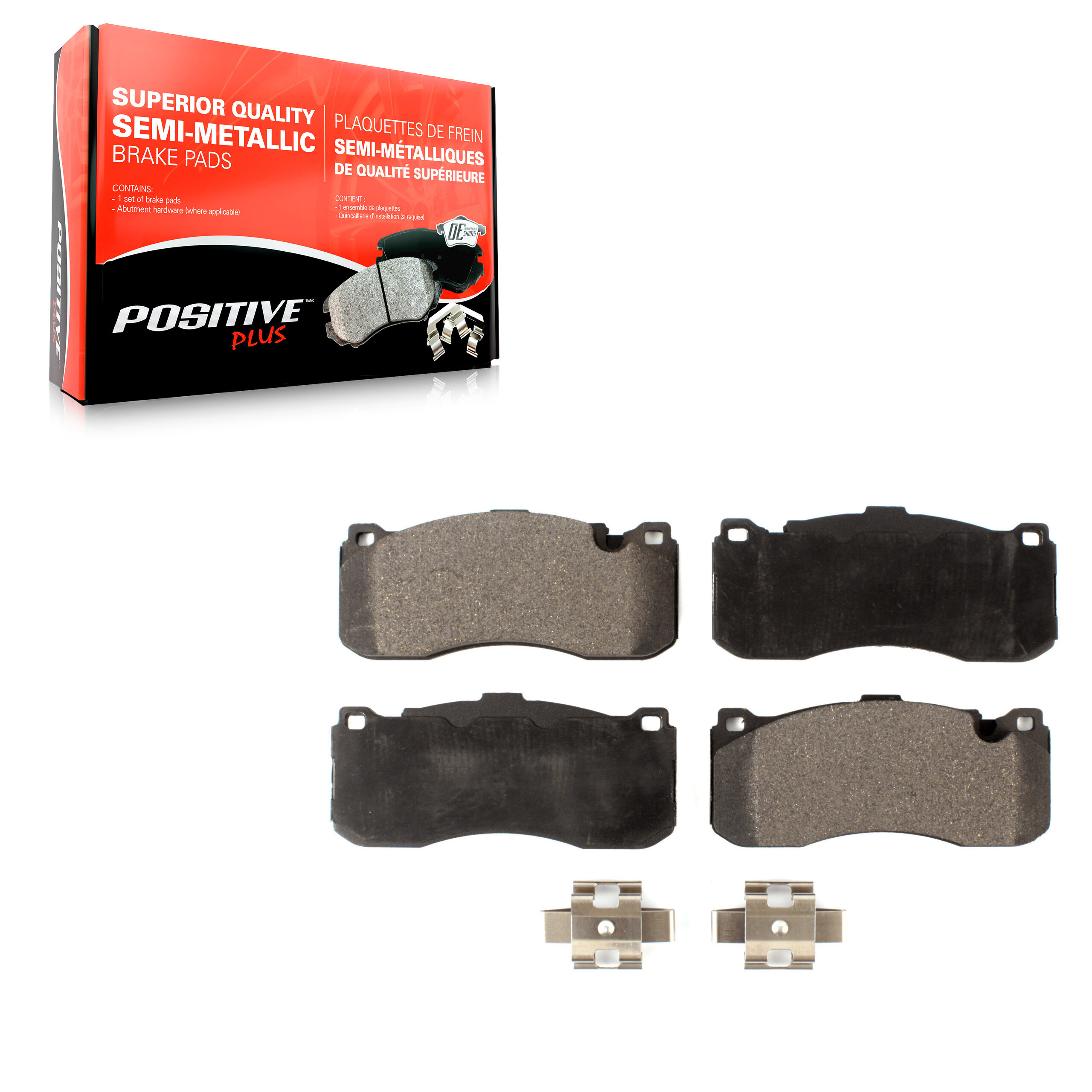 Positive Plus - PPF-D1371 - Front Disc Brake Pad