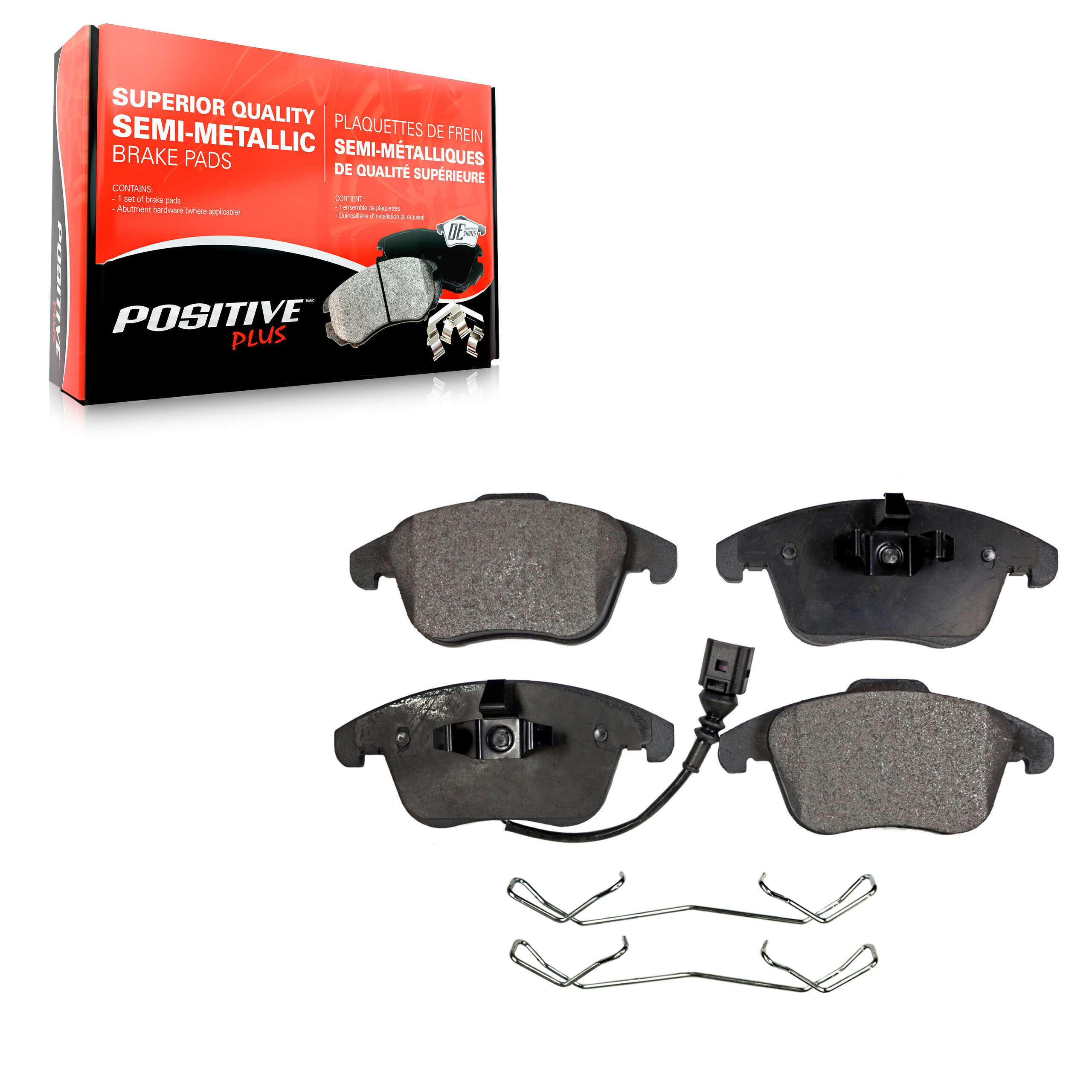 Positive Plus - PPF-D1375 - Front Disc Brake Pad