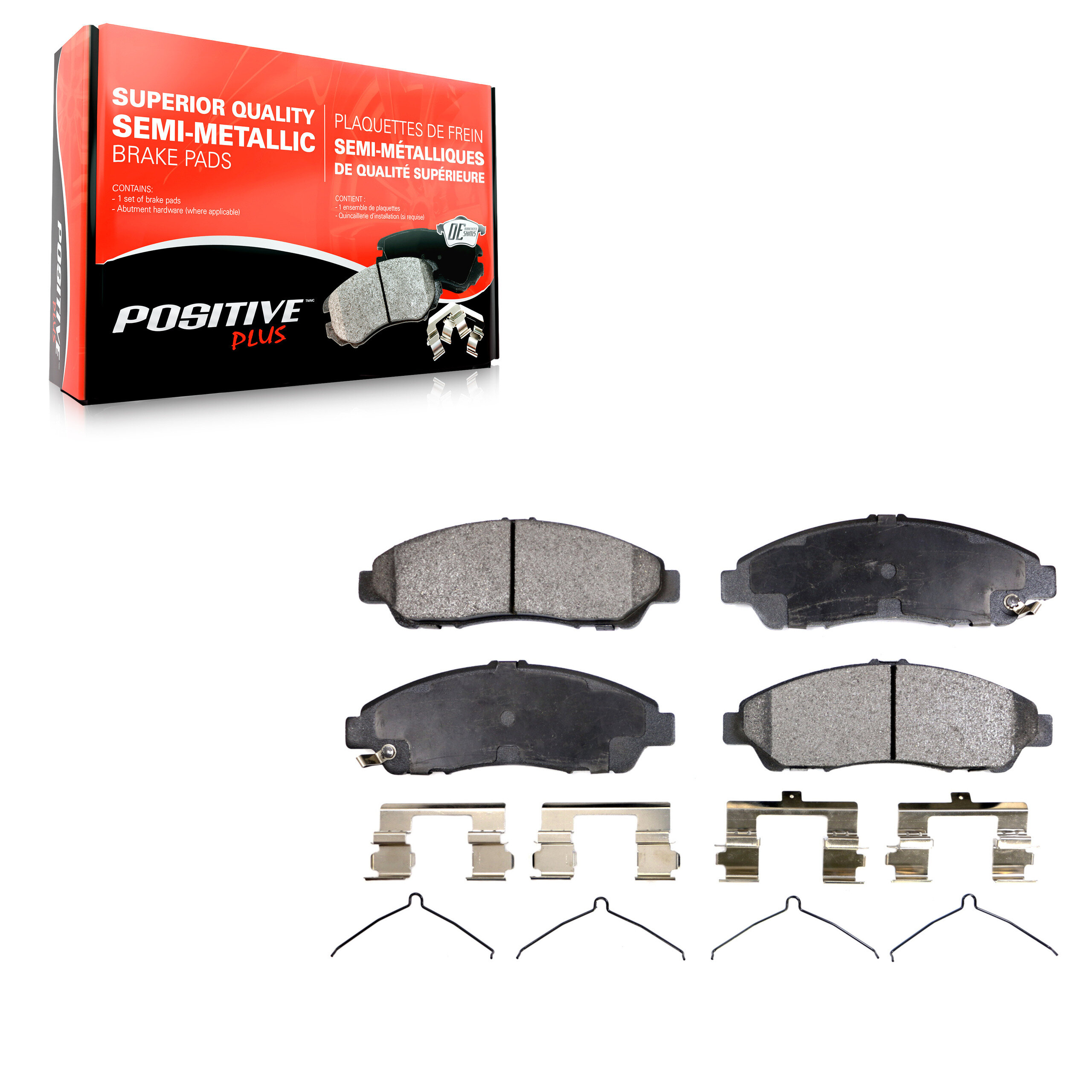 Positive Plus - PPF-D1378 - Front Disc Brake Pad
