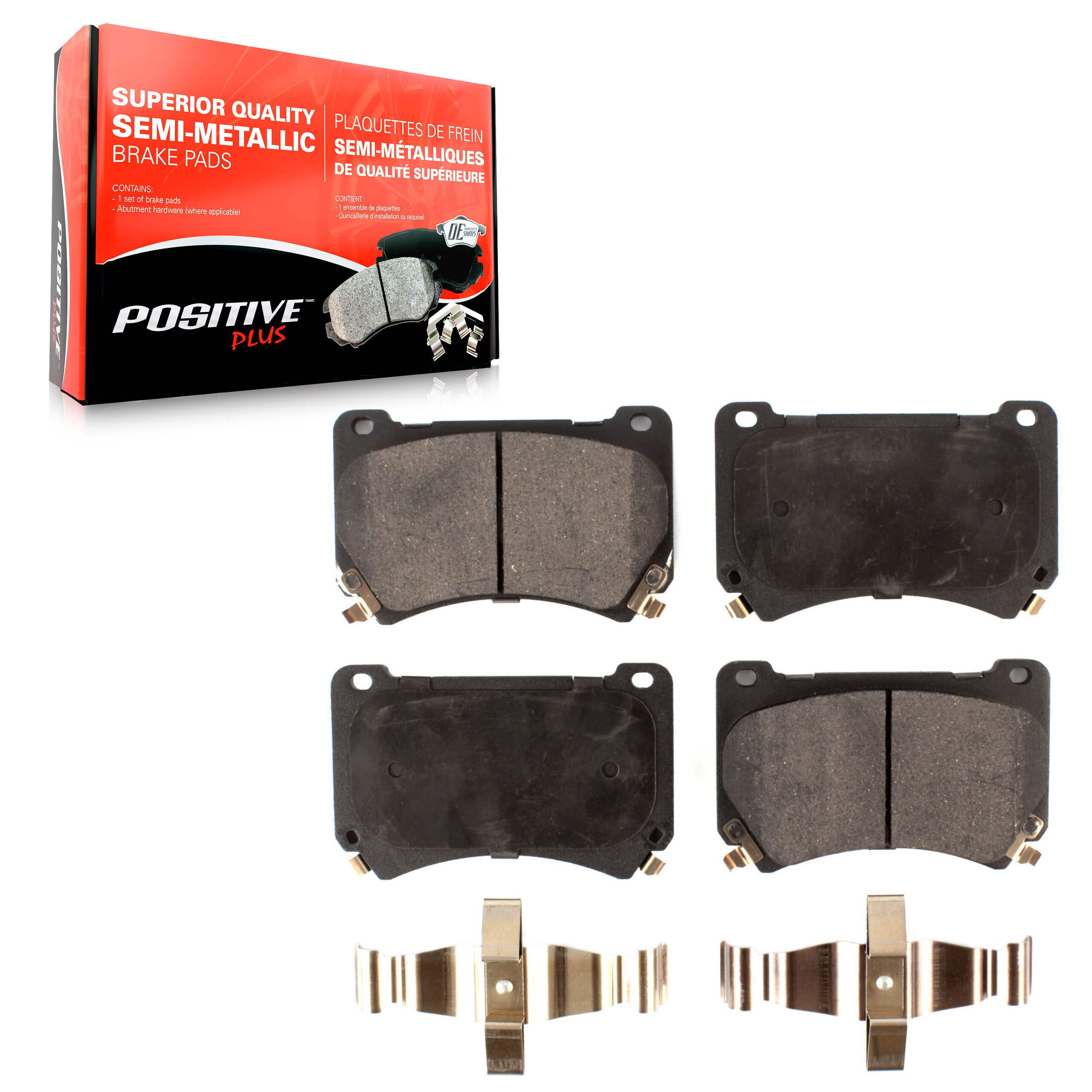 Positive Plus - PPF-D1396 - Front Disc Brake Pad