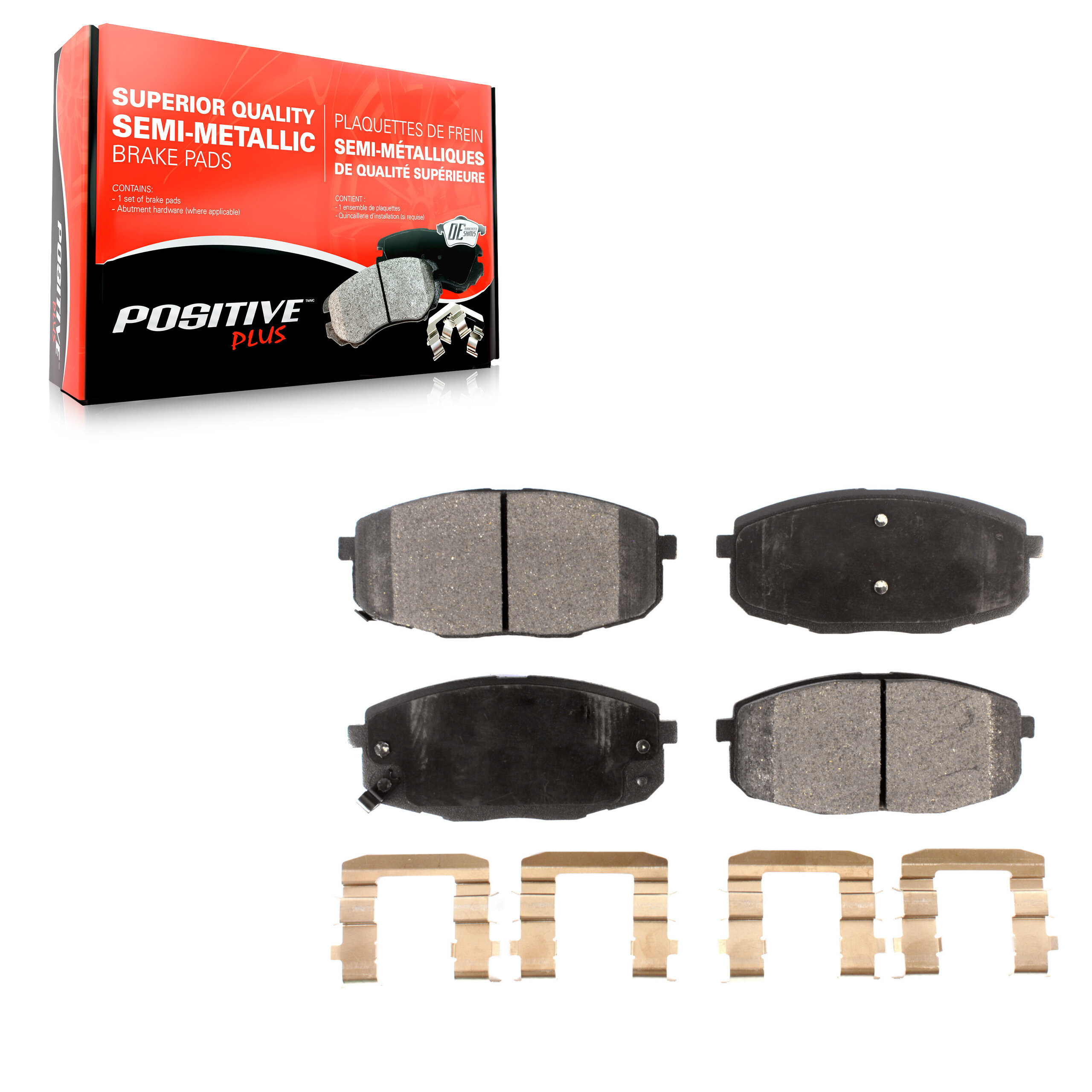 Positive Plus - PPF-D1397 - Front Disc Brake Pad
