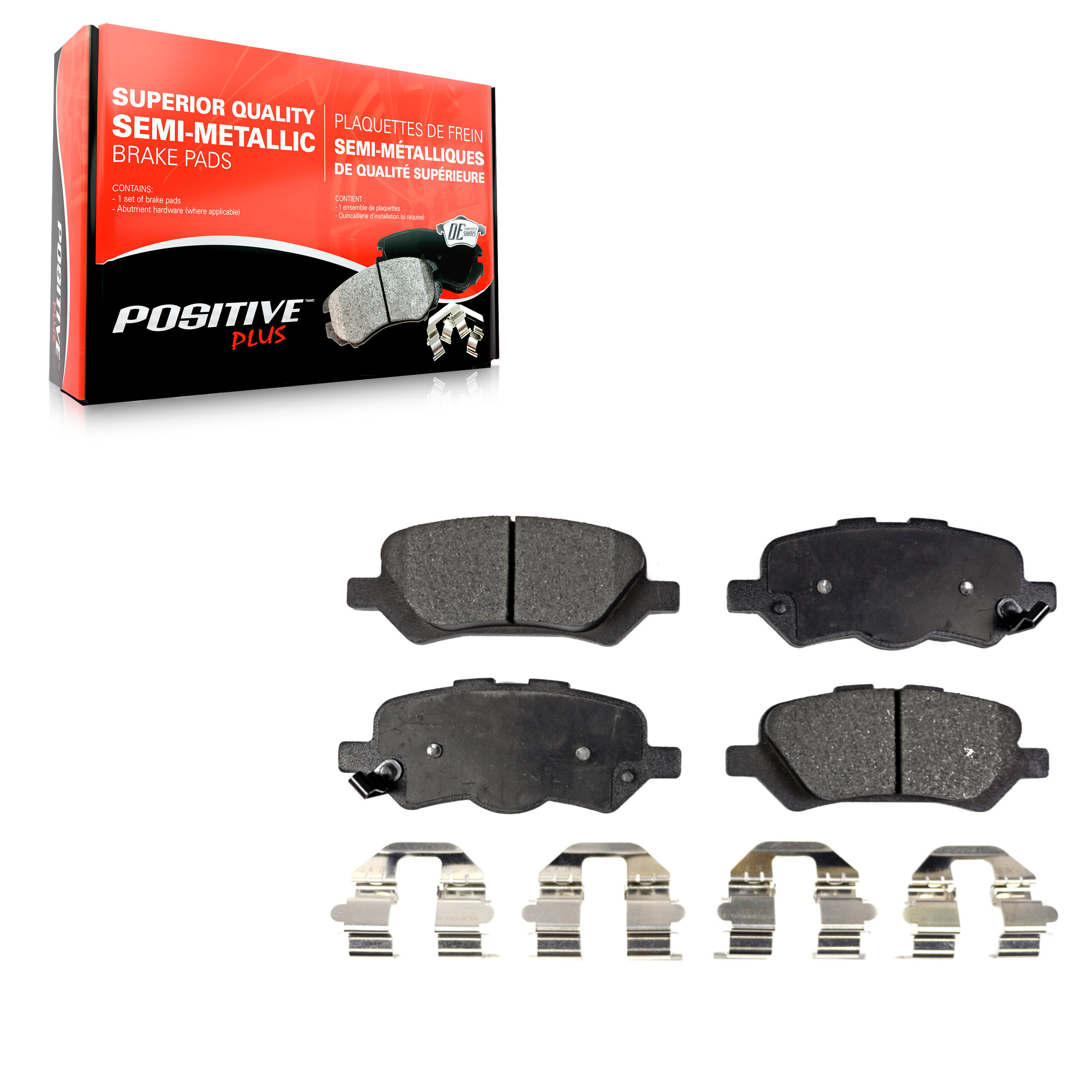 Positive Plus - PPF-D1402 - Rear Disc Brake Pad