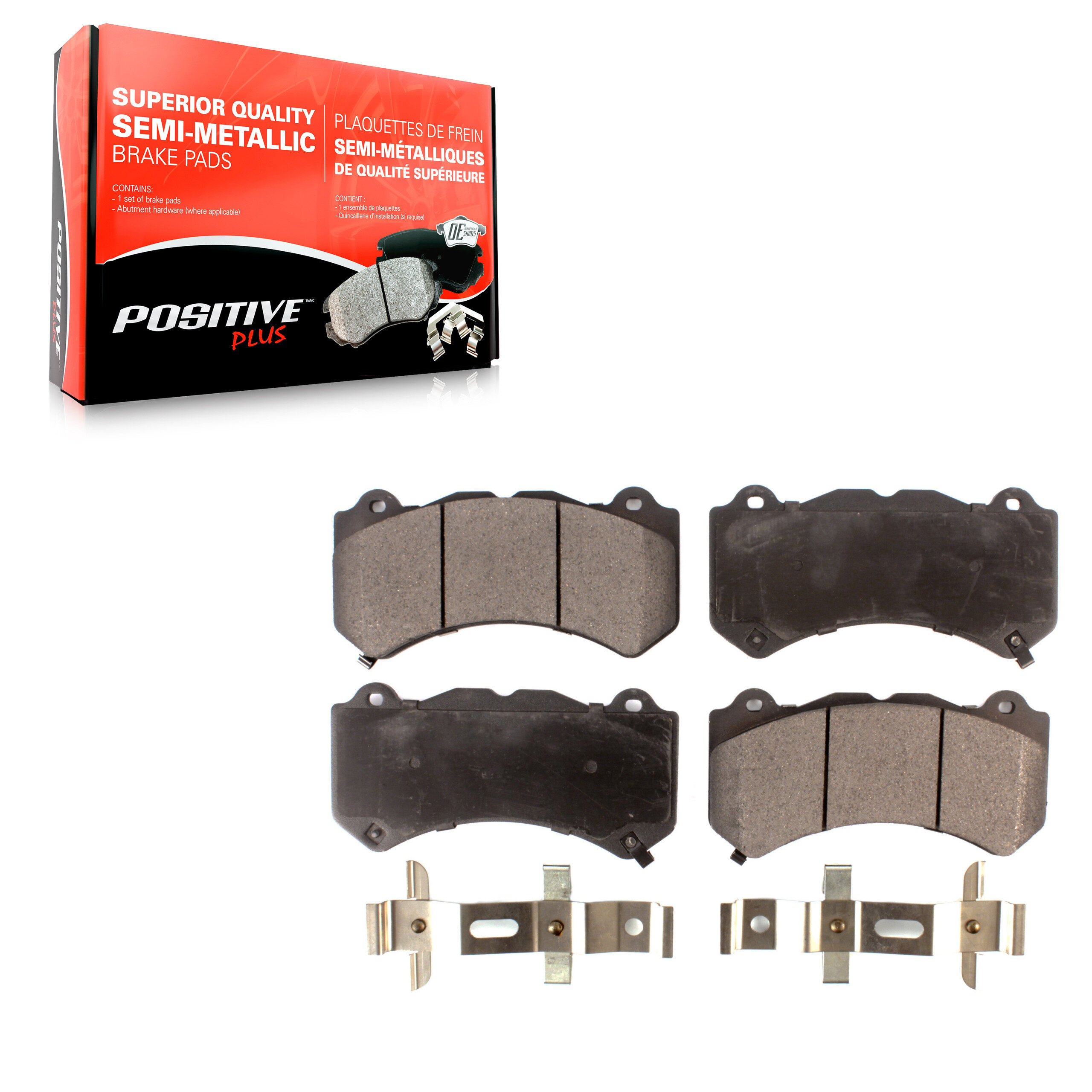 Positive Plus - PPF-D1405 - Front Disc Brake Pad