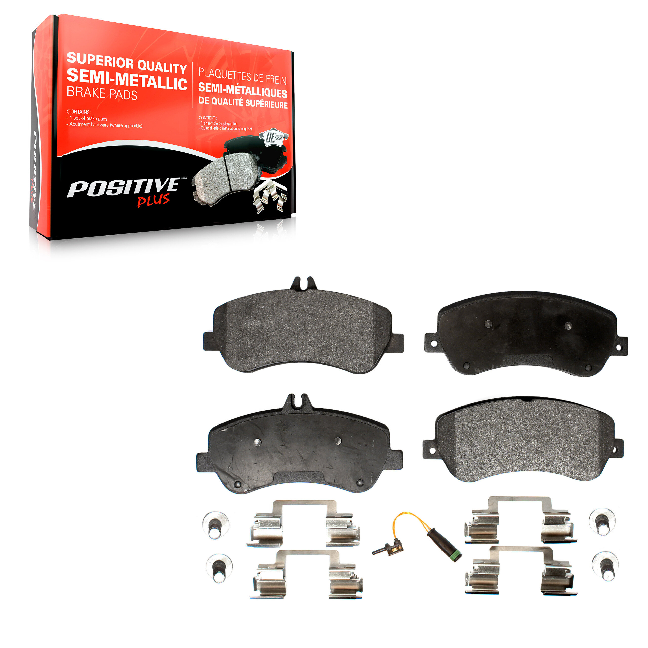 Positive Plus - PPF-D1406A - Front Disc Brake Pad