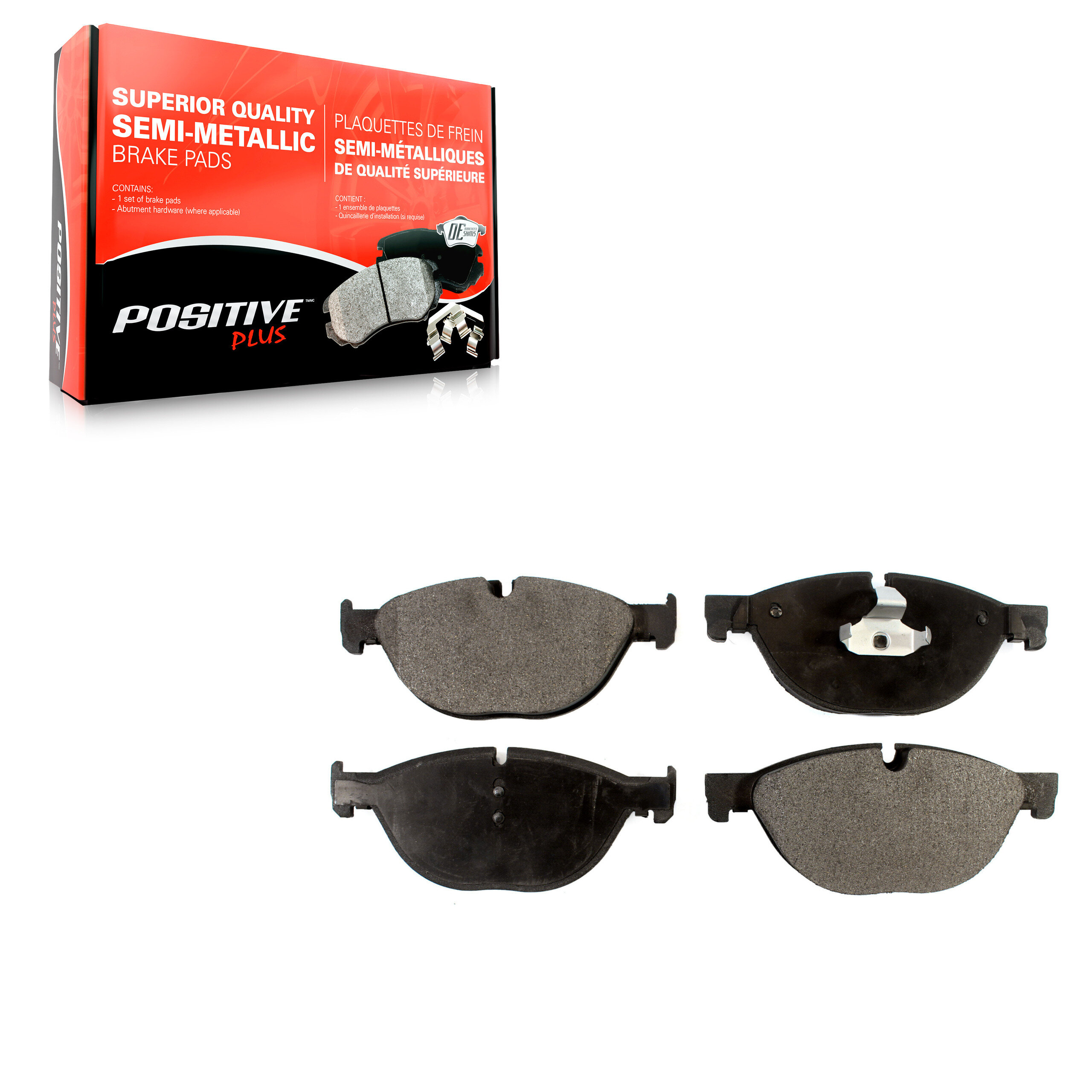 Positive Plus - PPF-D1409 - Front Disc Brake Pad
