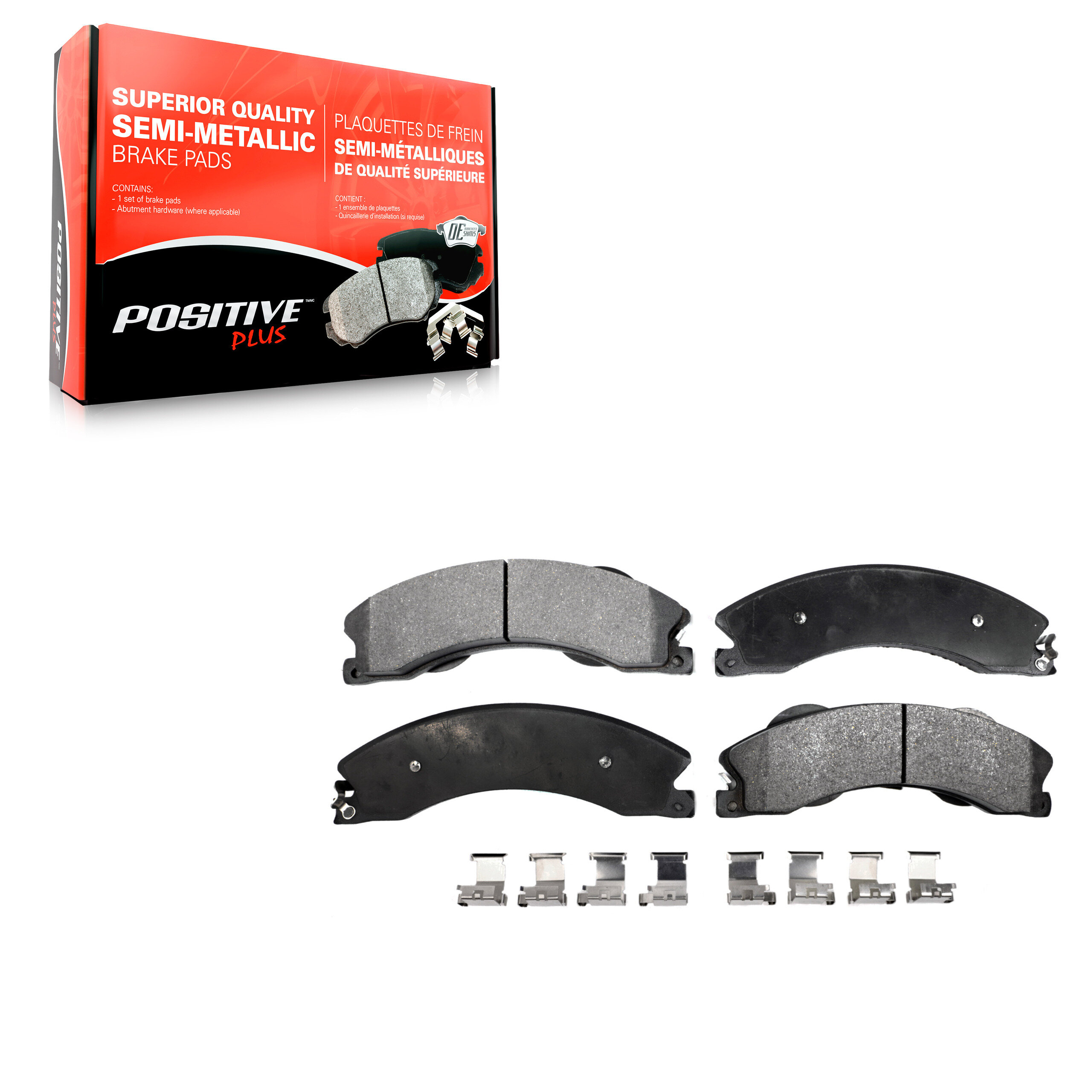 Positive Plus - PPF-D1411 - Rear Disc Brake Pad