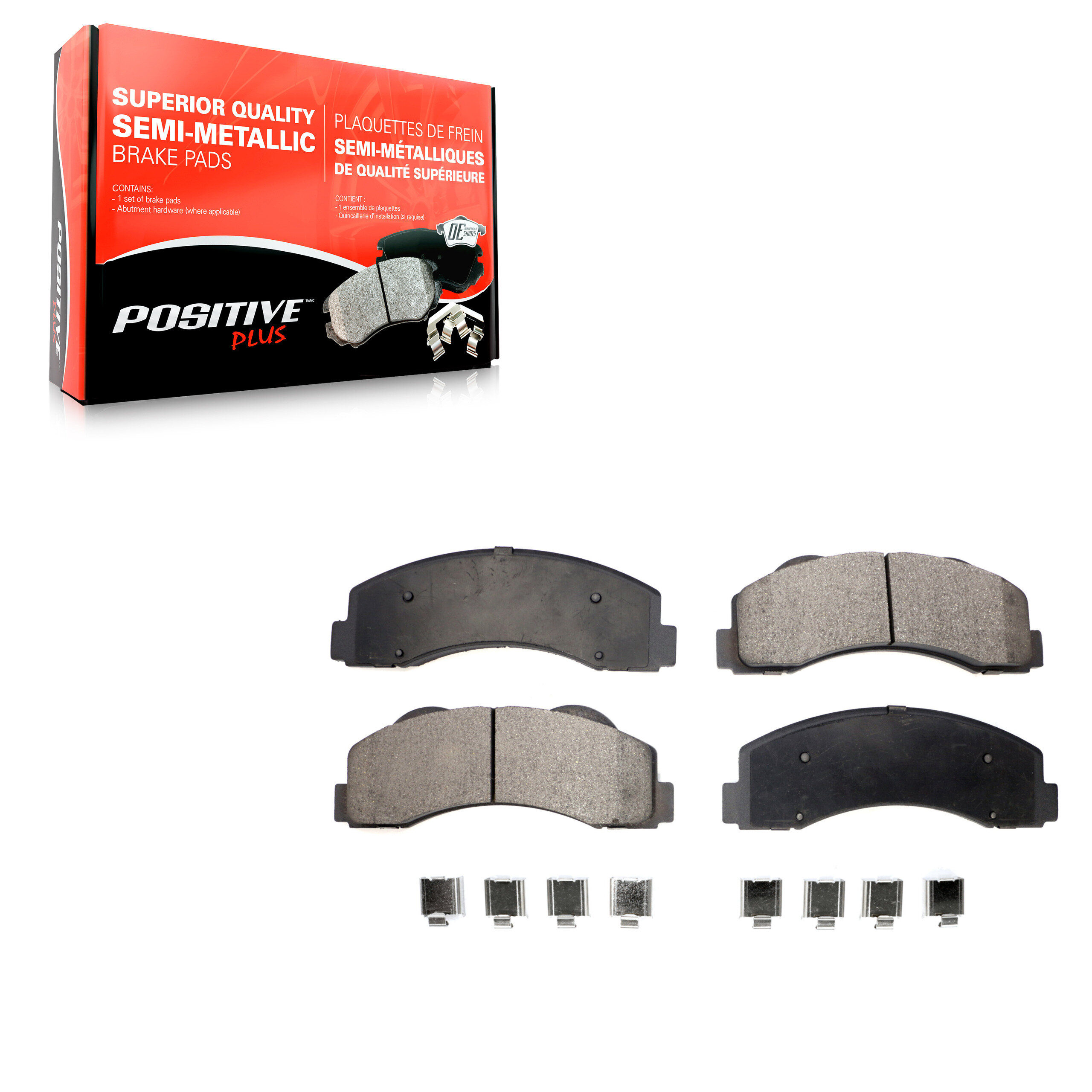Positive Plus - PPF-D1414 - Front Disc Brake Pad