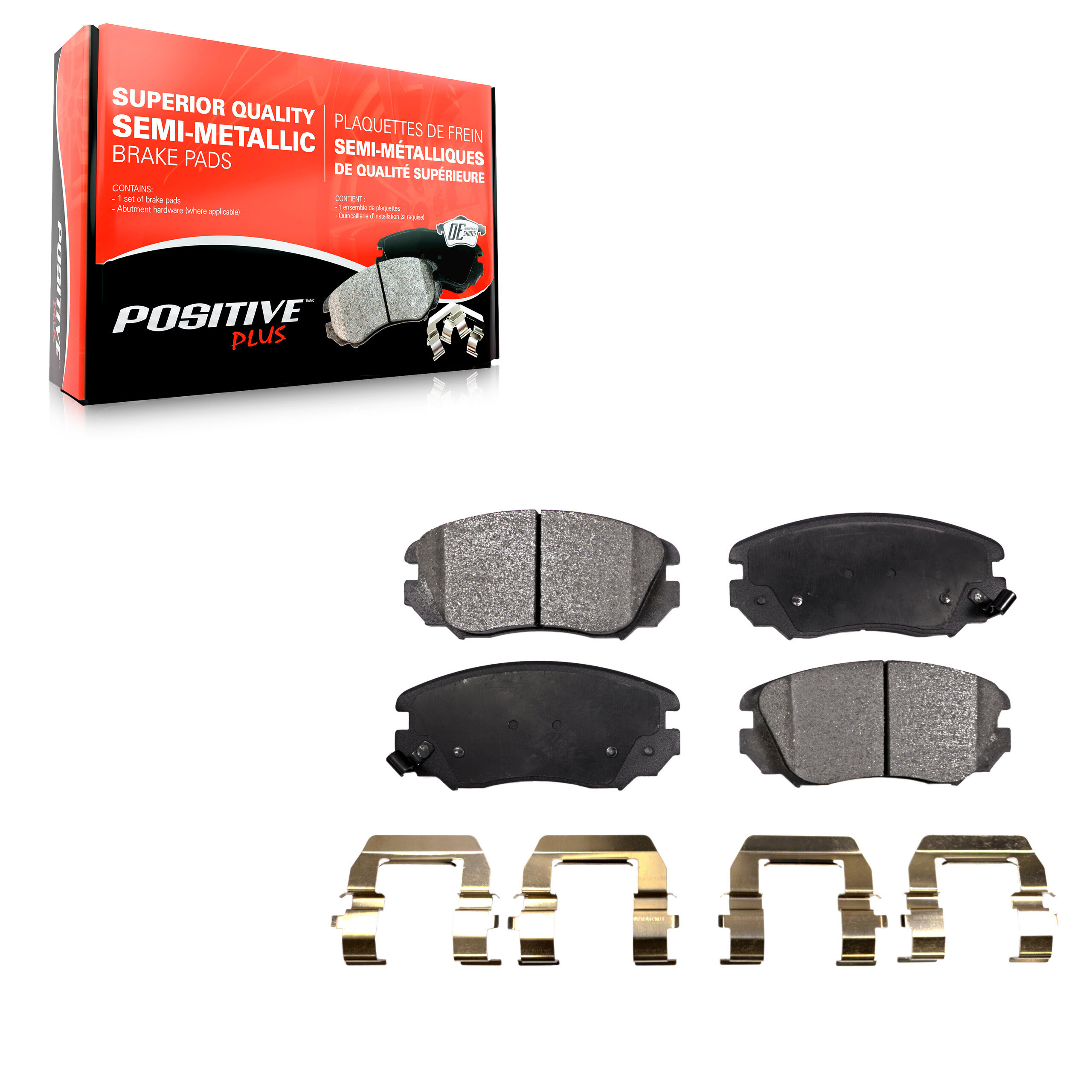 Positive Plus - PPF-D1421 - Front Disc Brake Pad