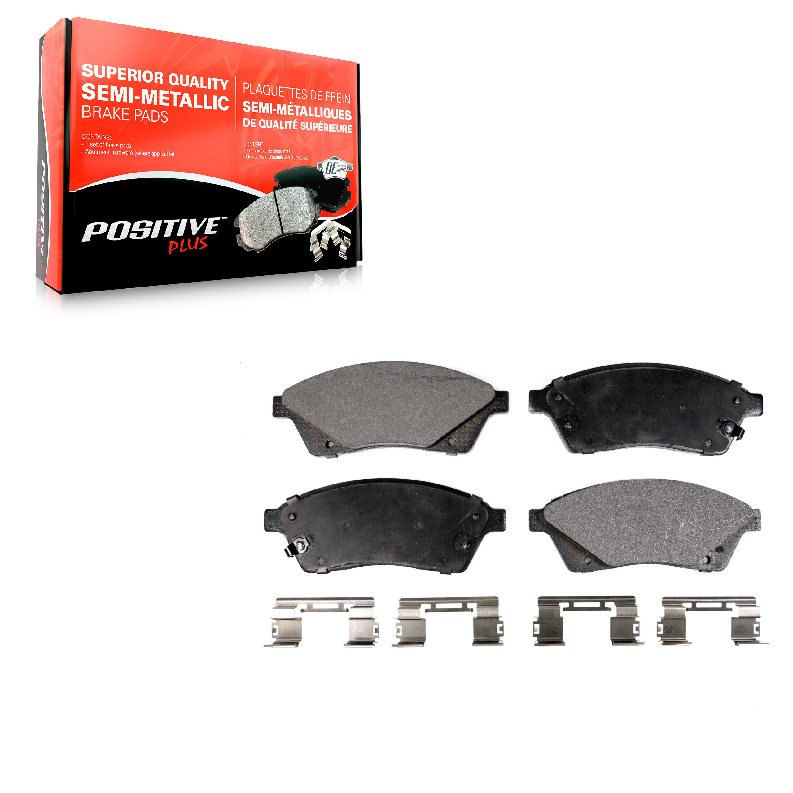 Positive Plus - PPF-D1422 - Front Disc Brake Pad