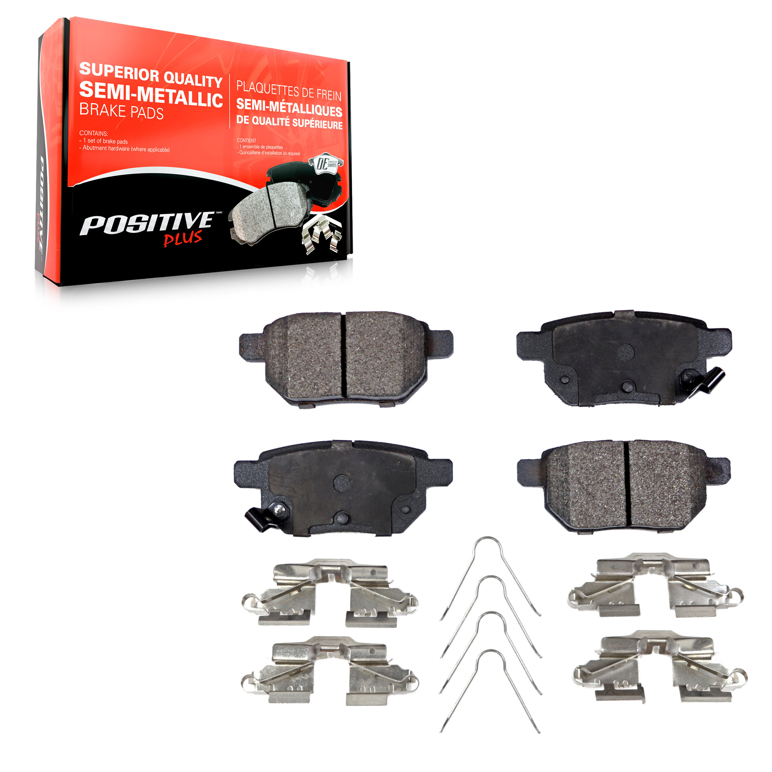 Positive Plus - PPF-D1423 - Rear Disc Brake Pad