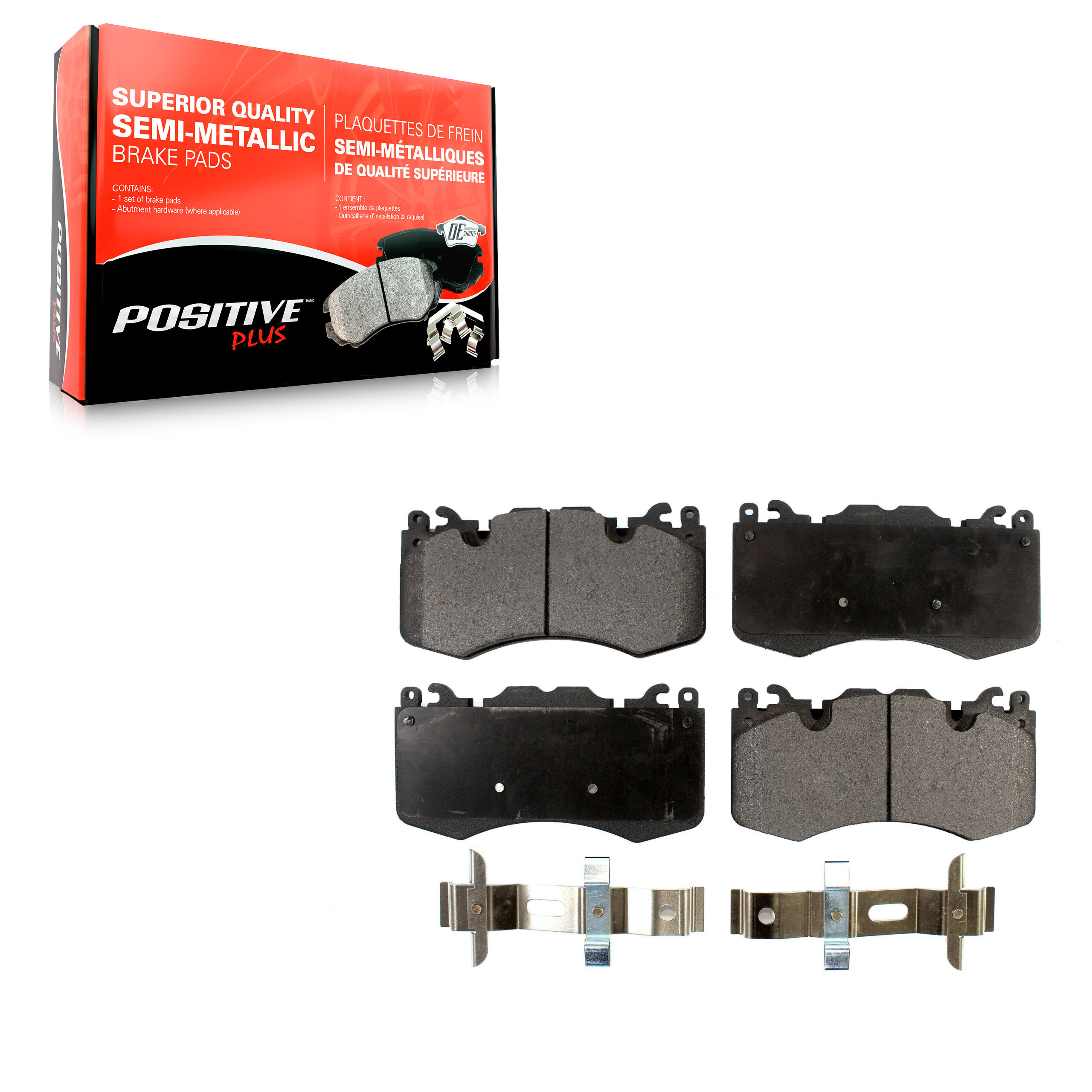 Positive Plus - PPF-D1426 - Front Disc Brake Pad