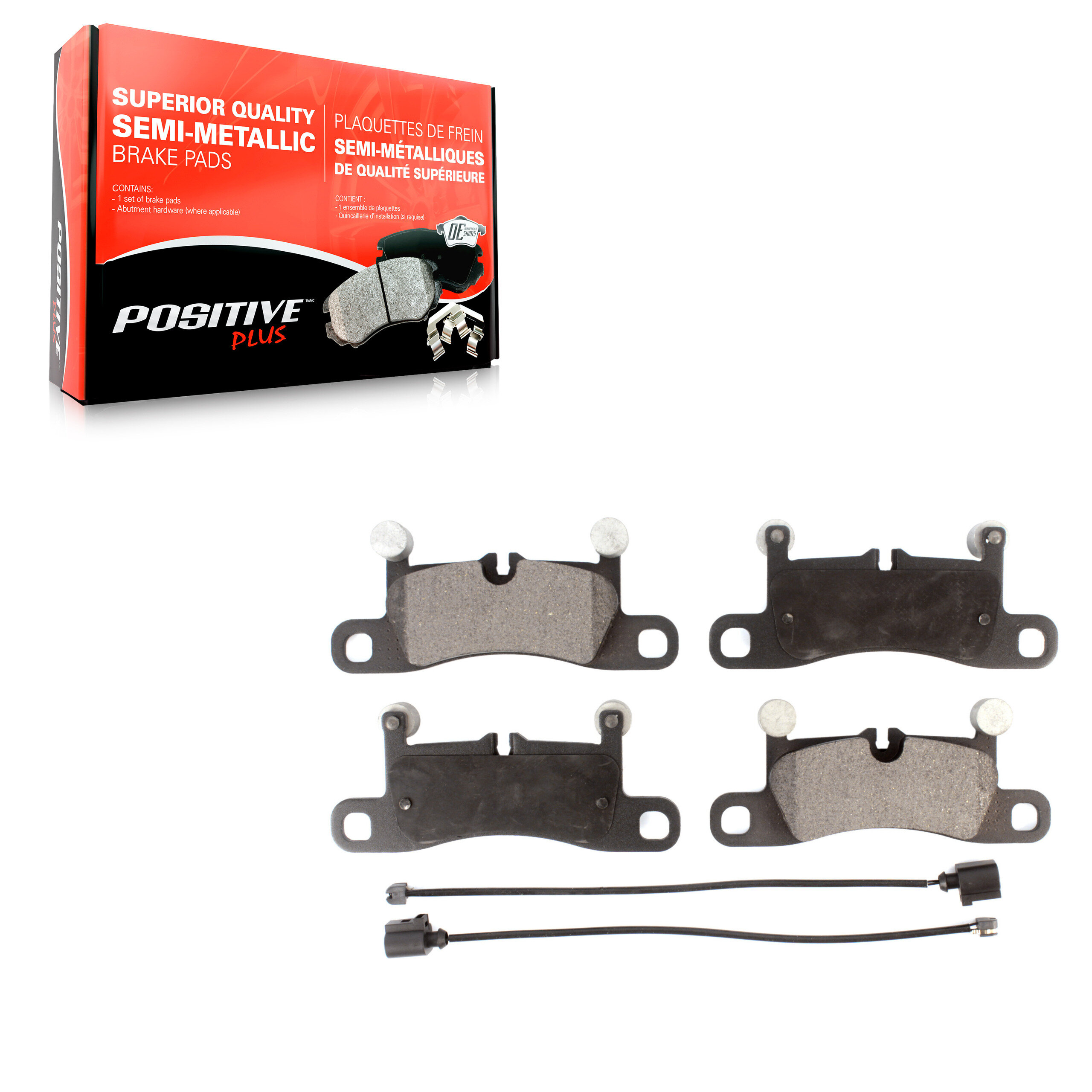 Positive Plus - PPF-D1453 - Rear Disc Brake Pad