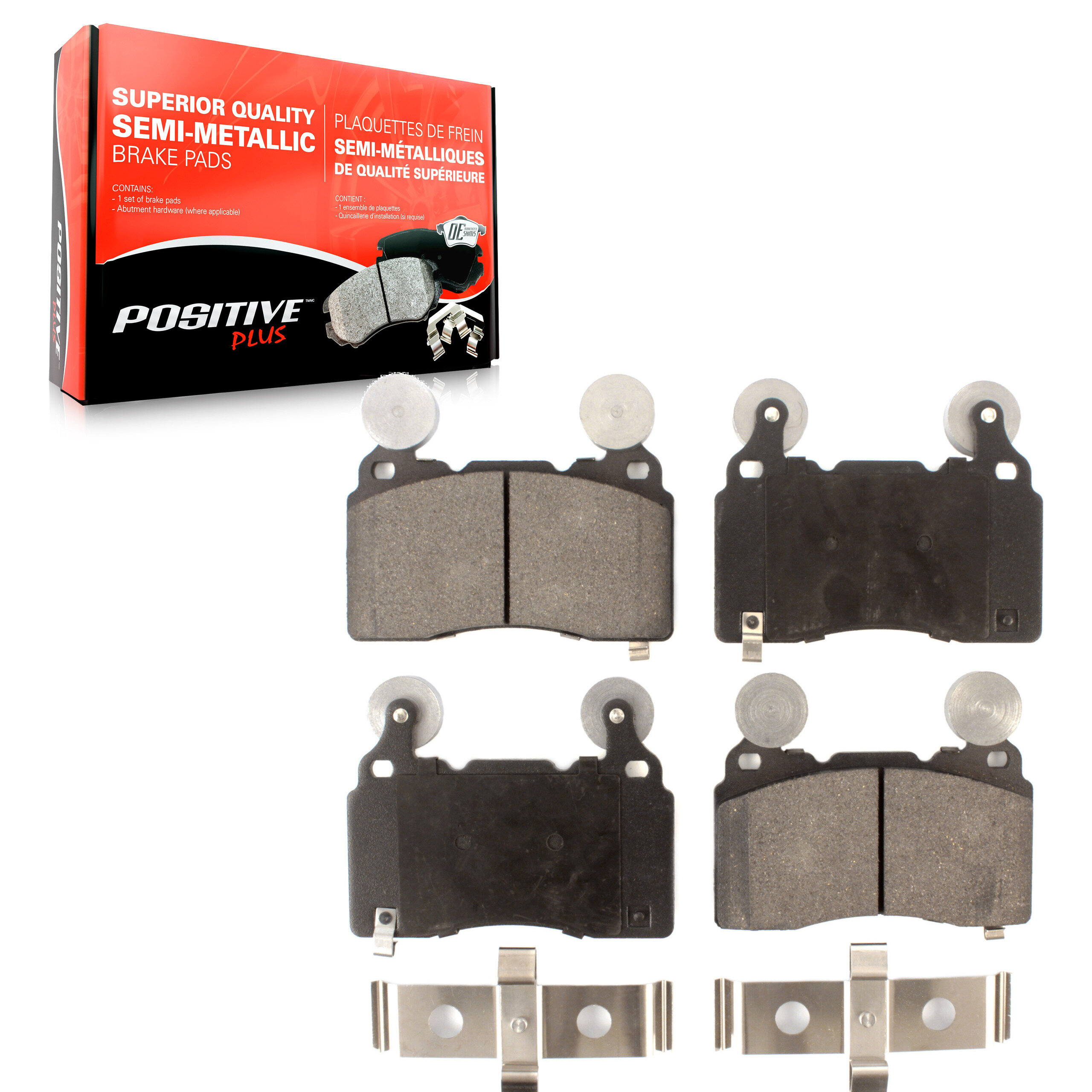 Positive Plus - PPF-D1474 - Front Disc Brake Pad