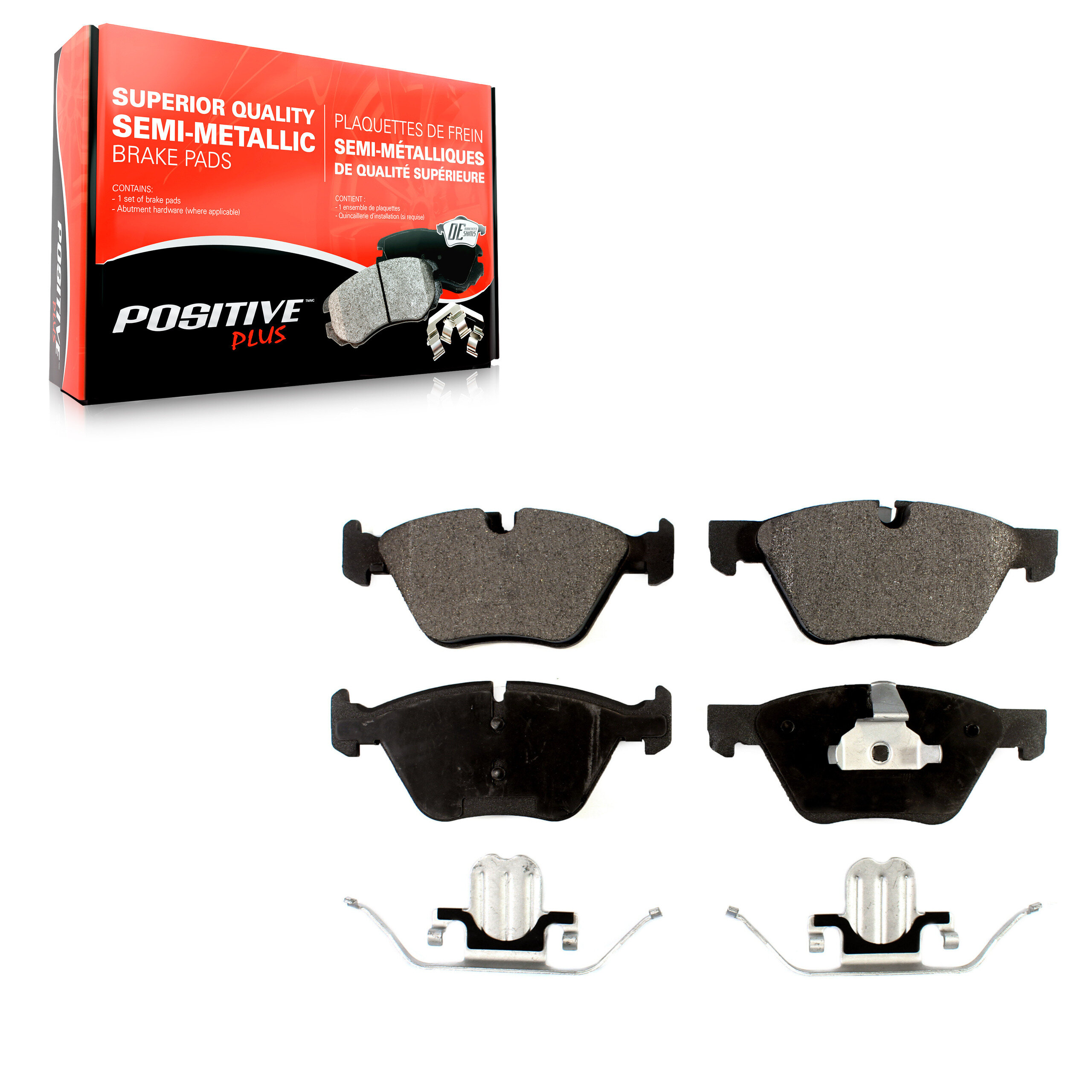 Positive Plus - PPF-D1504 - Front Disc Brake Pad