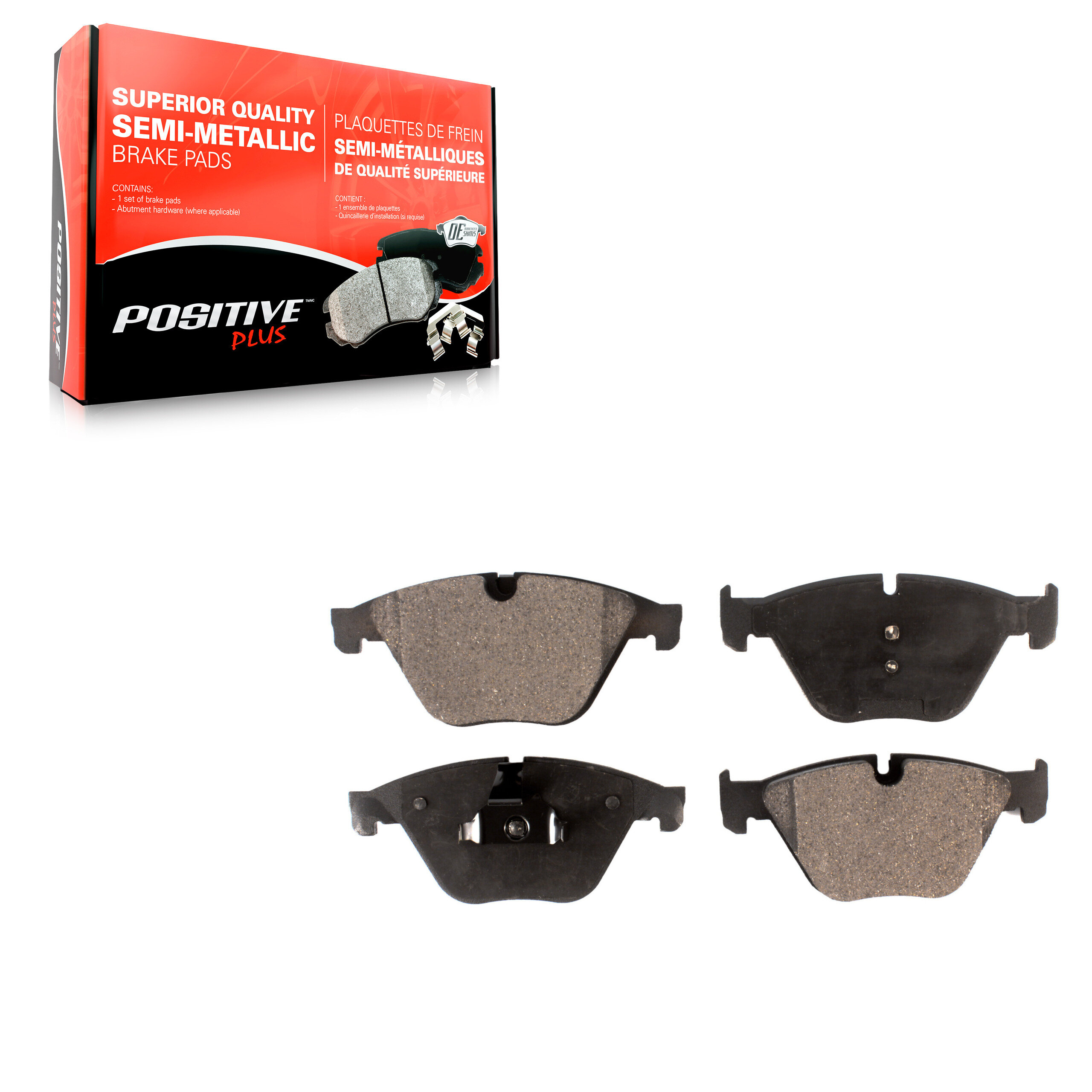 Positive Plus - PPF-D1505 - Front Disc Brake Pad