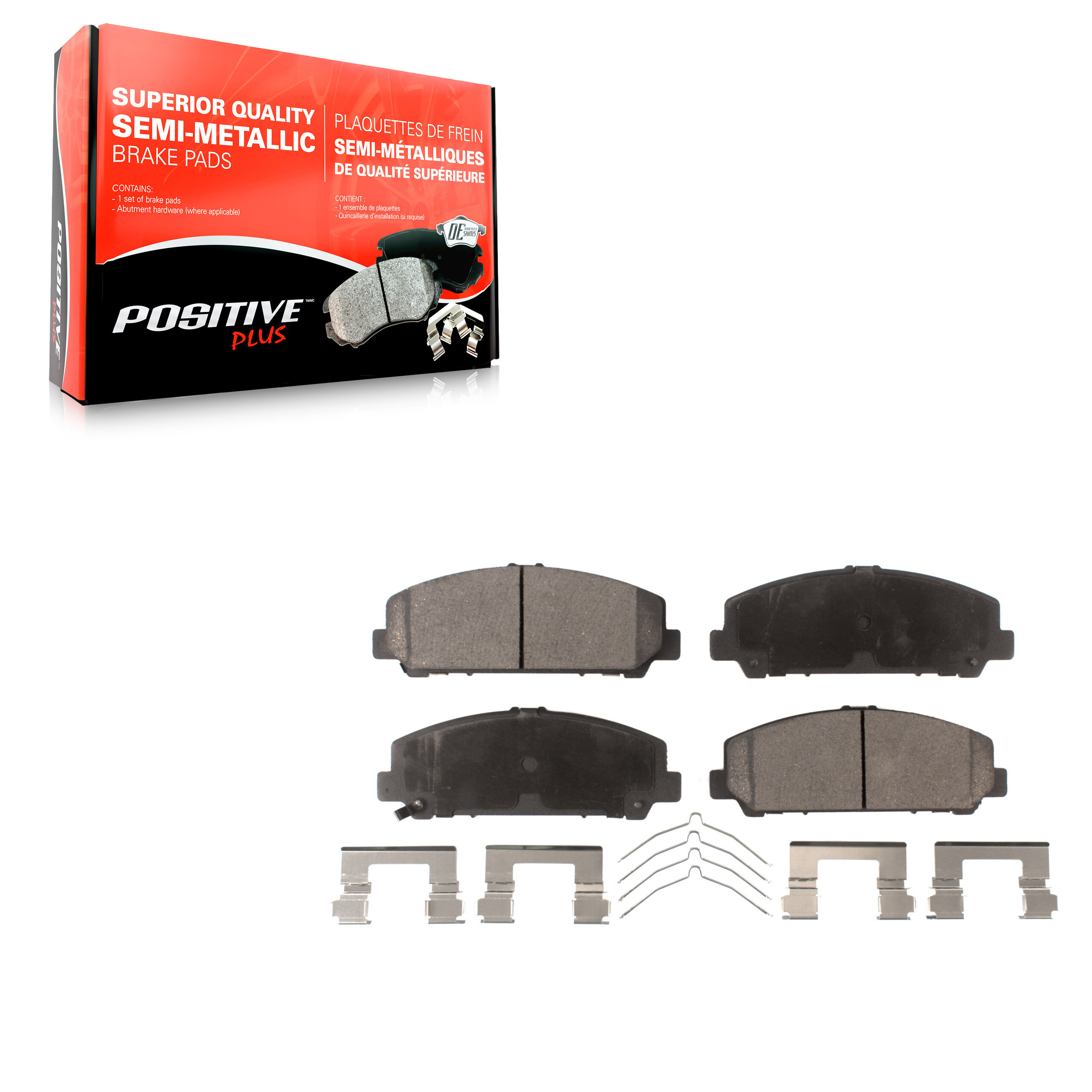 Positive Plus - PPF-D1509 - Front Disc Brake Pad