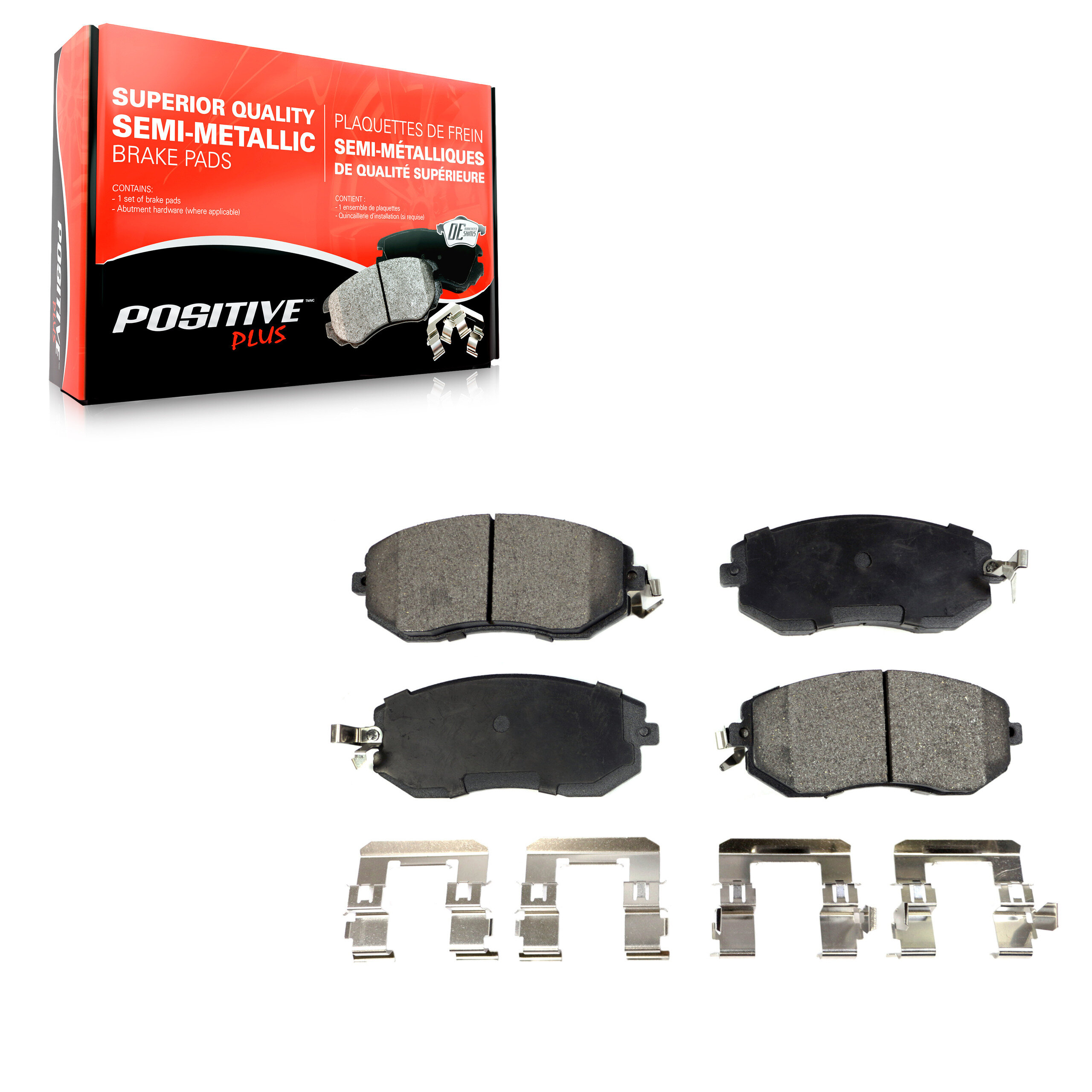 Positive Plus - PPF-D1539 - Front Disc Brake Pad