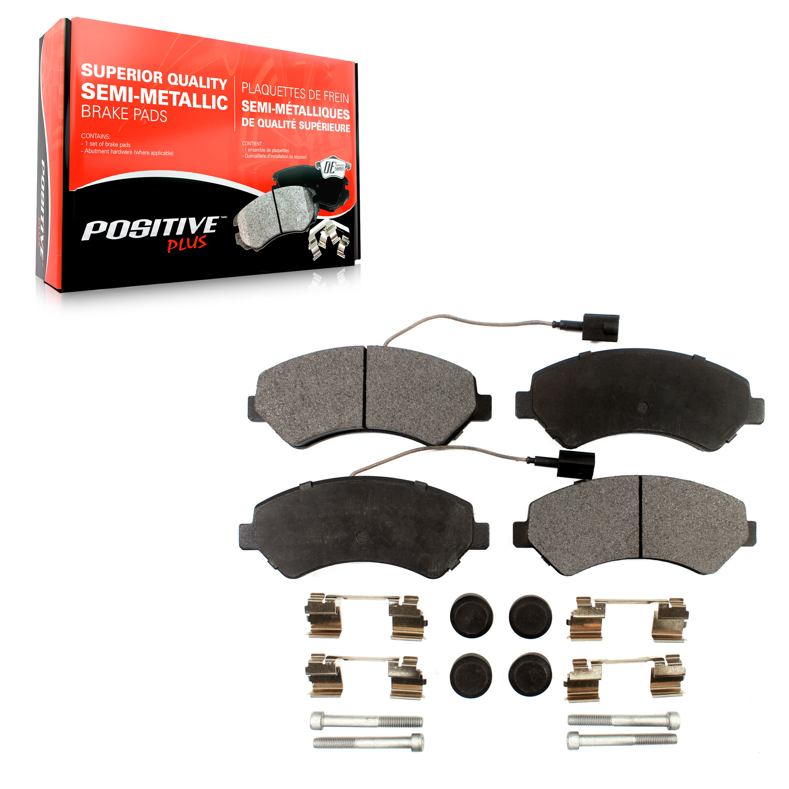 Positive Plus - PPF-D1540 - Front Disc Brake Pad